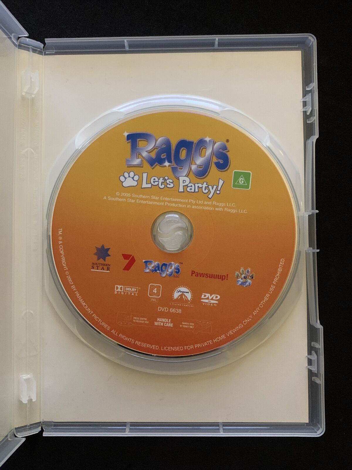 Raggs - Let's Party (DVD, 2007) Region 4