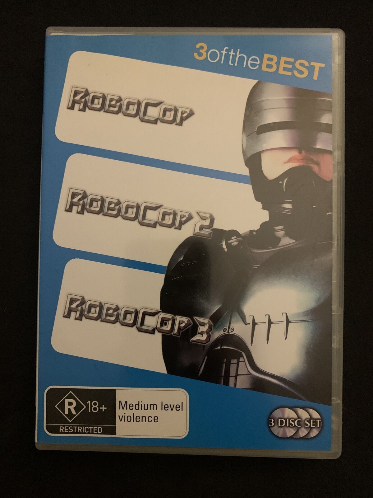 Robocop Trilogy 1,2,3 (DVD) Peter Weller, Nancy Allen - Region 4