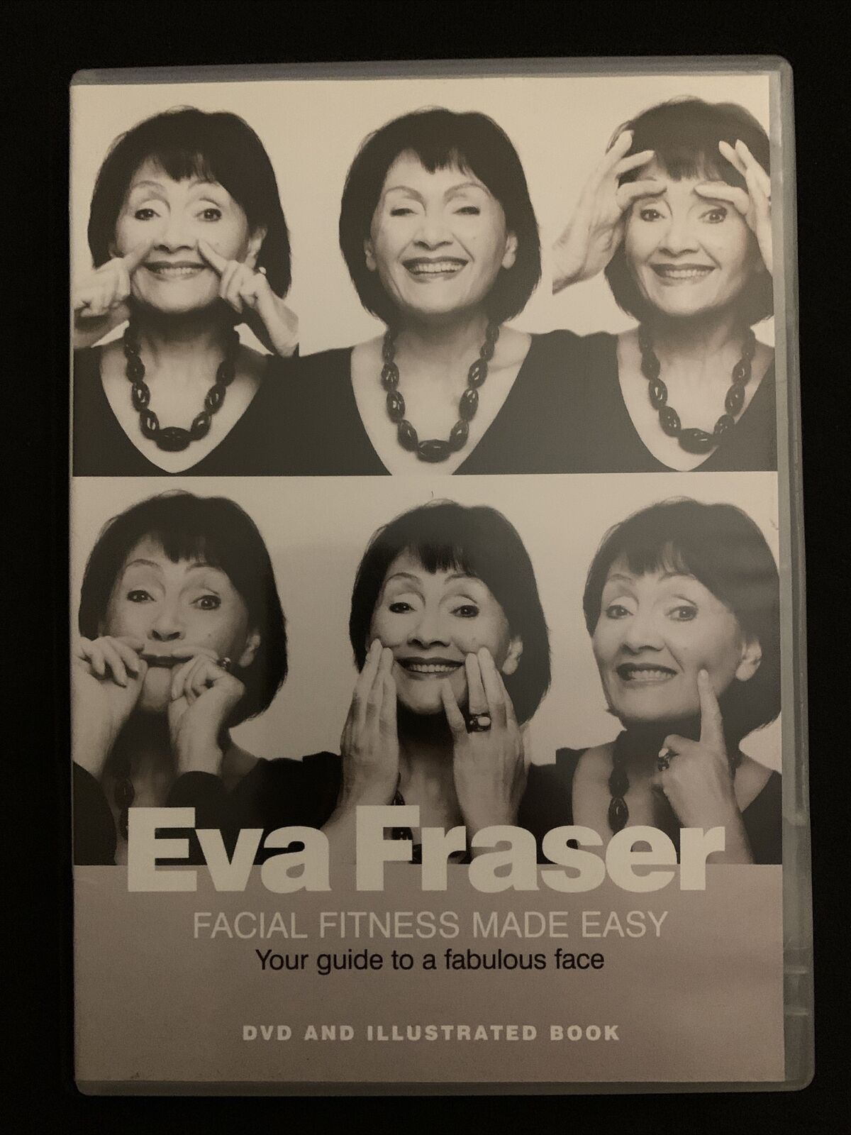 Eva Fraser Facial Fitness Made Easy DVD Face Relieve Stress Doesn