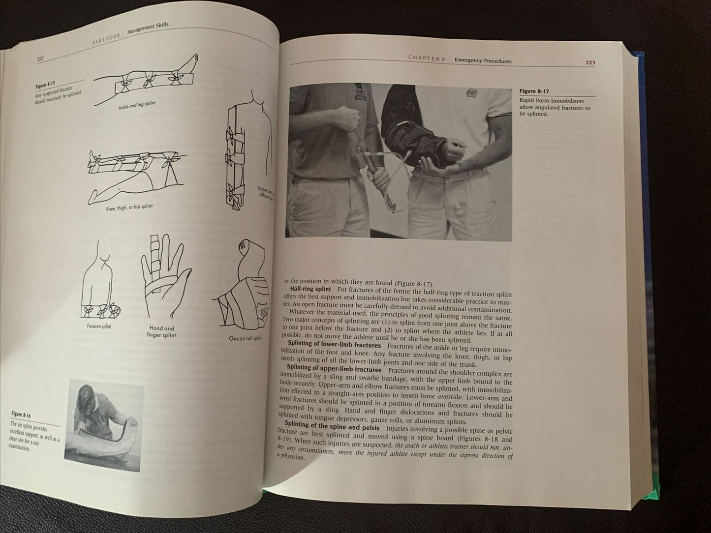 "Principles of Athletic Training" 8th ed. HC by Arnheim & Prentice Book USED