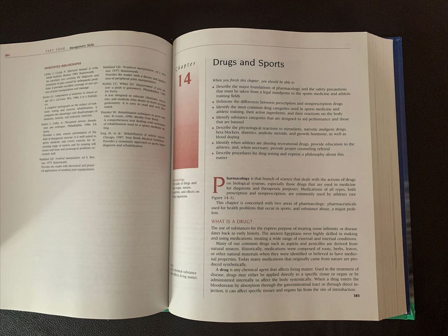"Principles of Athletic Training" 8th ed. HC by Arnheim & Prentice Book USED