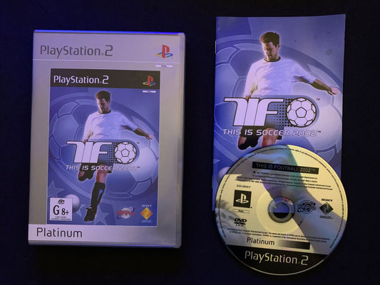 This is Soccer 2002 (Platinum) - PS2 PAL *Complete* with  Manual