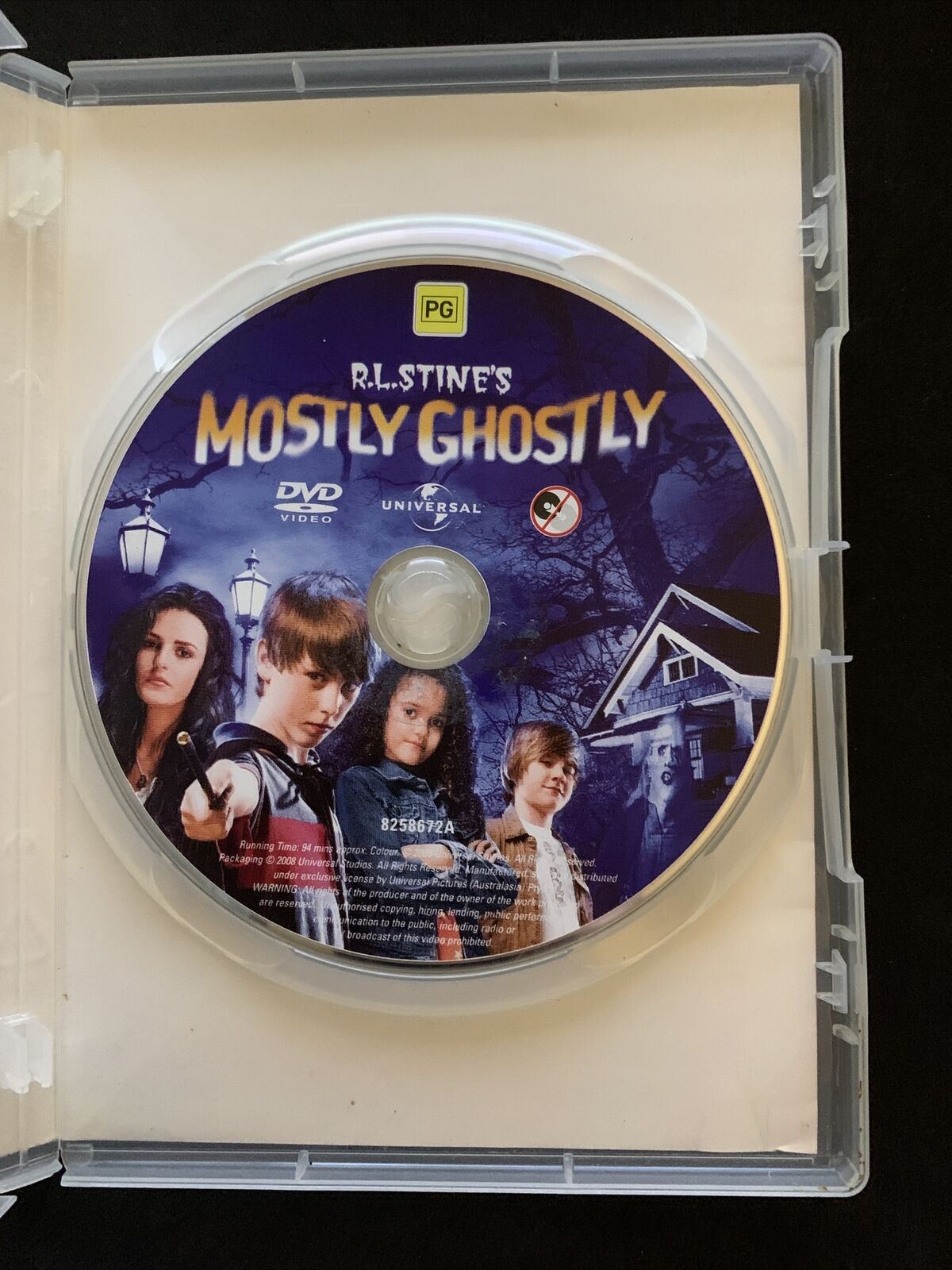 RL Stines Mostly Ghostly (DVD, 2008) Madison Pettis, Sterling Beaumon Region 4