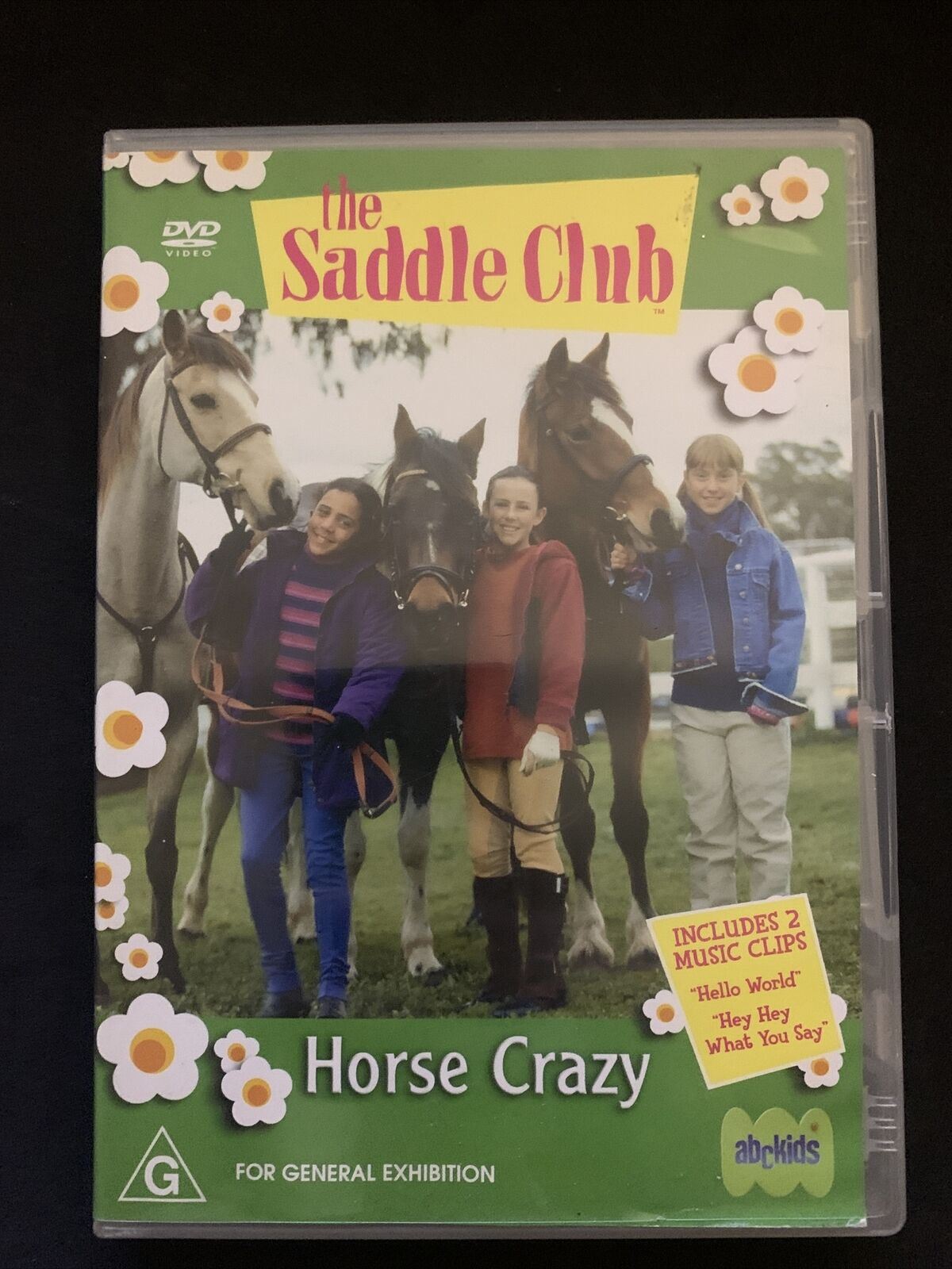 The Saddle Club - Horse Crazy (DVD, 2003) Region 4 – Retro Unit