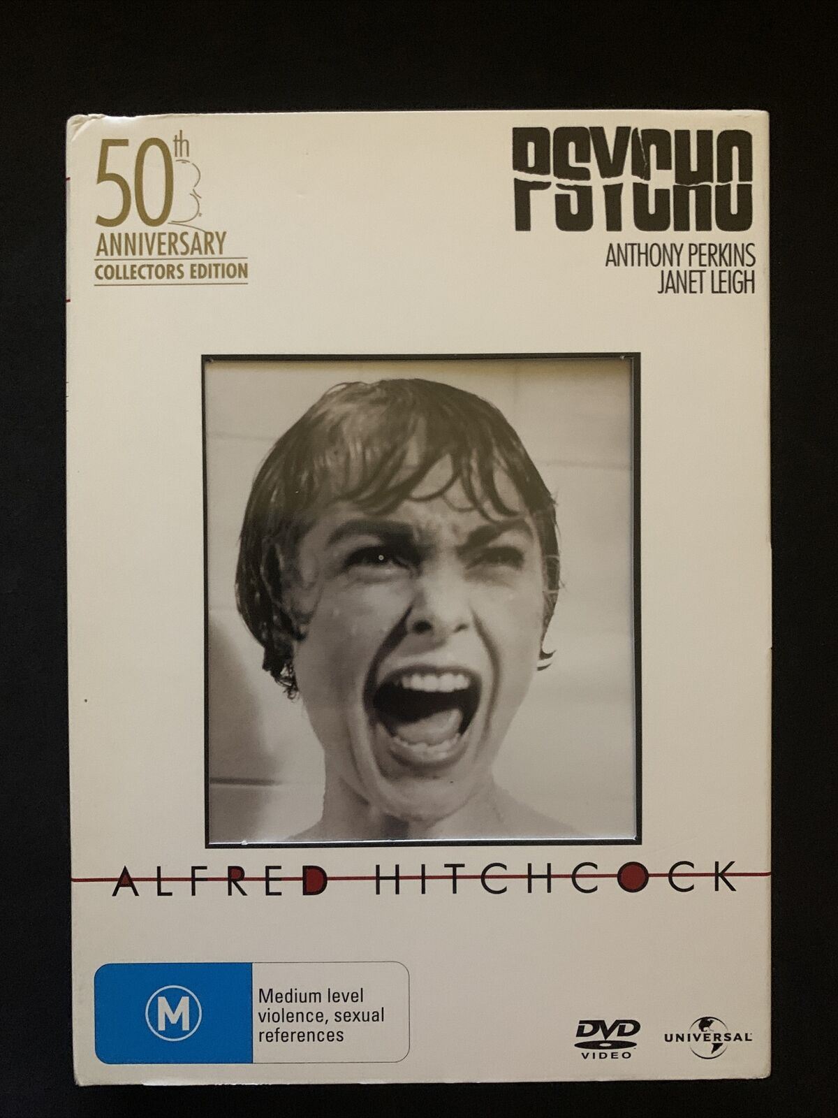 Psycho - Anniversary Edition (DVD, 1960) Alfred Hitchcock, Region 2,4