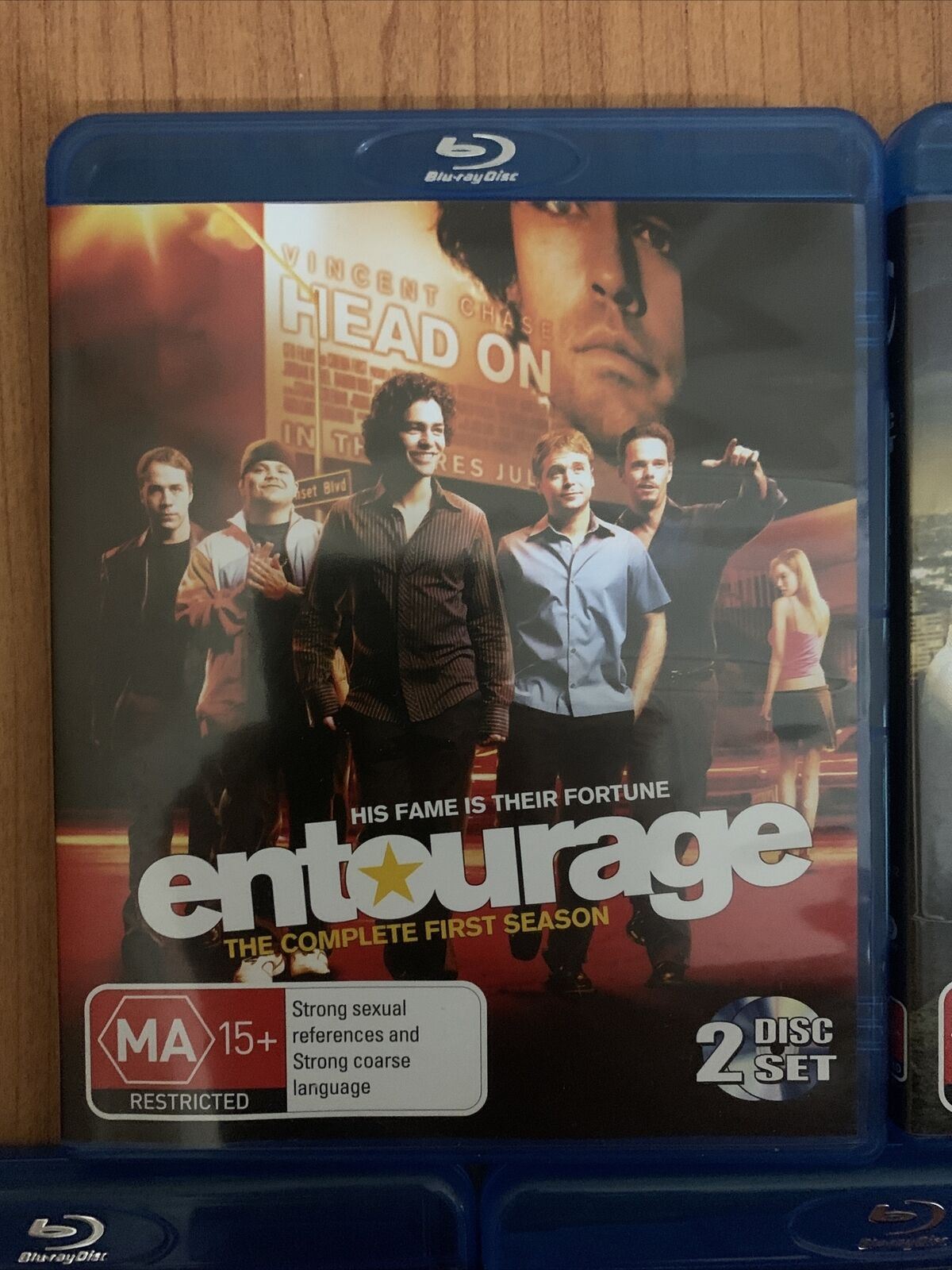 Entourage - Seasons 1-8 (Blu-ray, 2008) Adrian Grenier Region B