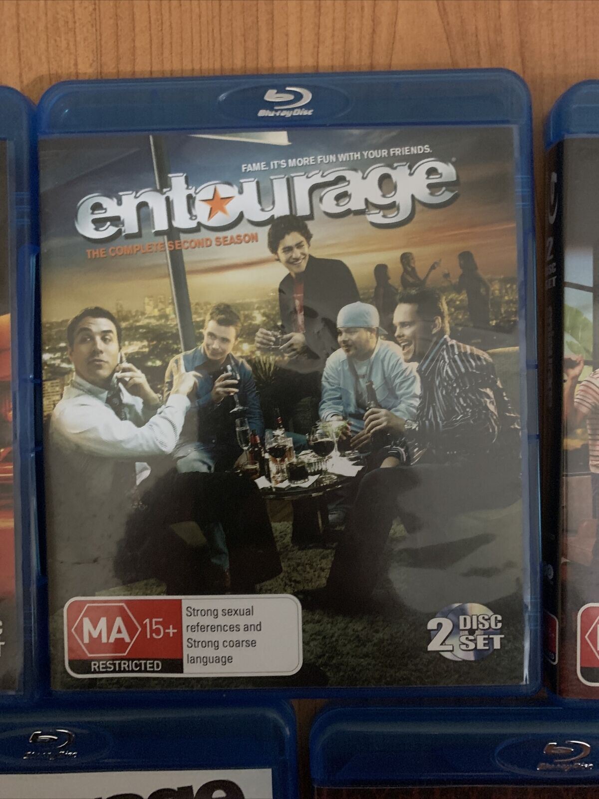 Entourage - Seasons 1-8 (Blu-ray, 2008) Adrian Grenier Region B