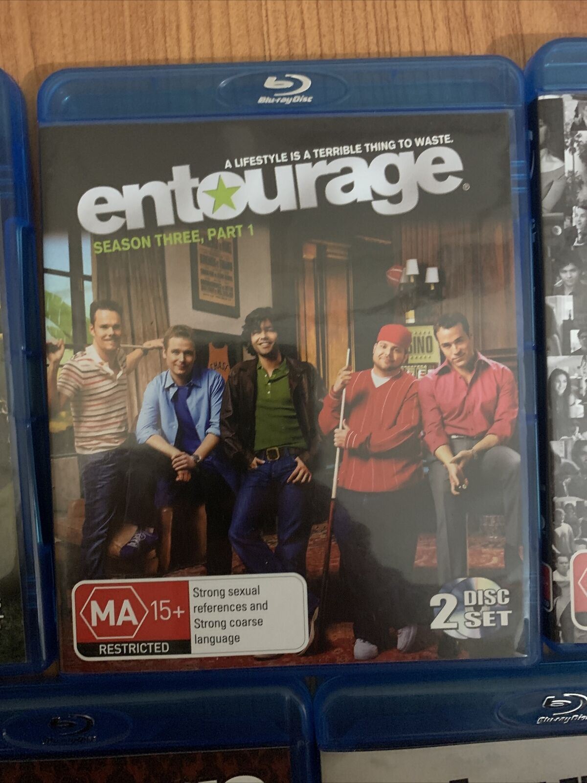Entourage - Seasons 1-8 (Blu-ray, 2008) Adrian Grenier Region B