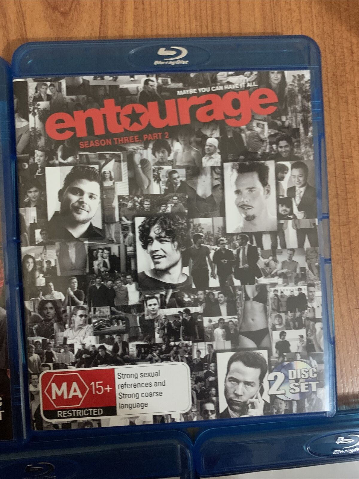 Entourage - Seasons 1-8 (Blu-ray, 2008) Adrian Grenier Region B