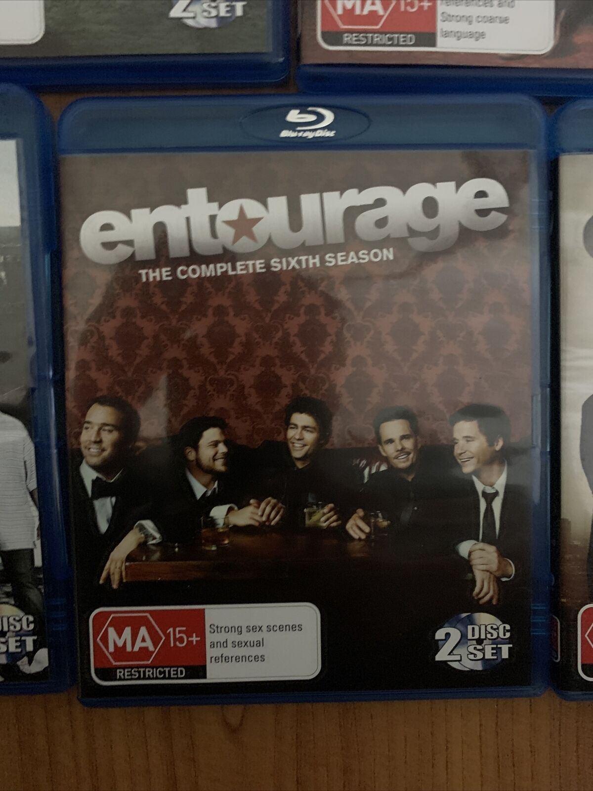 Entourage - Seasons 1-8 (Blu-ray, 2008) Adrian Grenier Region B