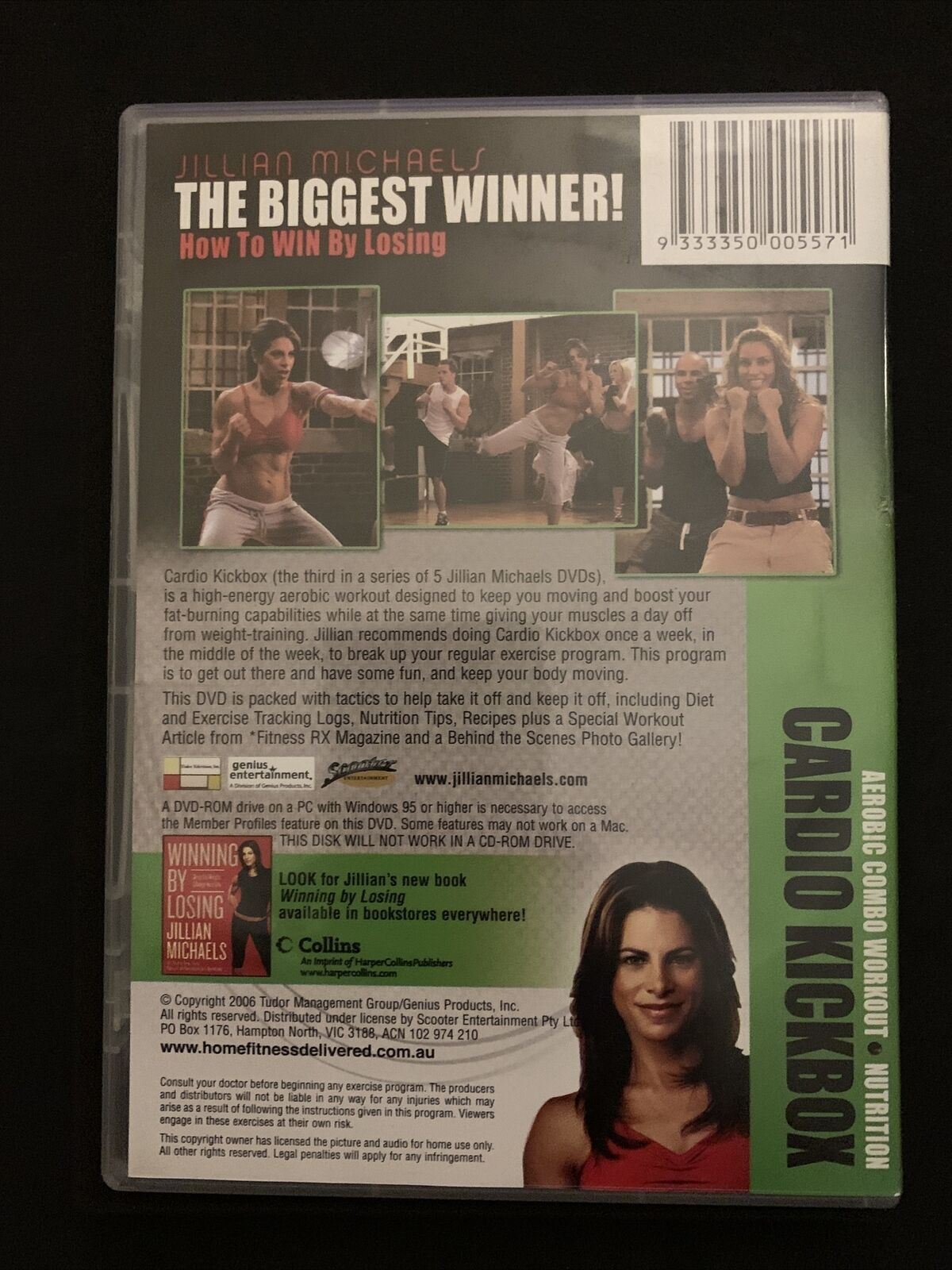 Jillian Michaels - The Biggest Winner!: Cardio Kick Box DVD