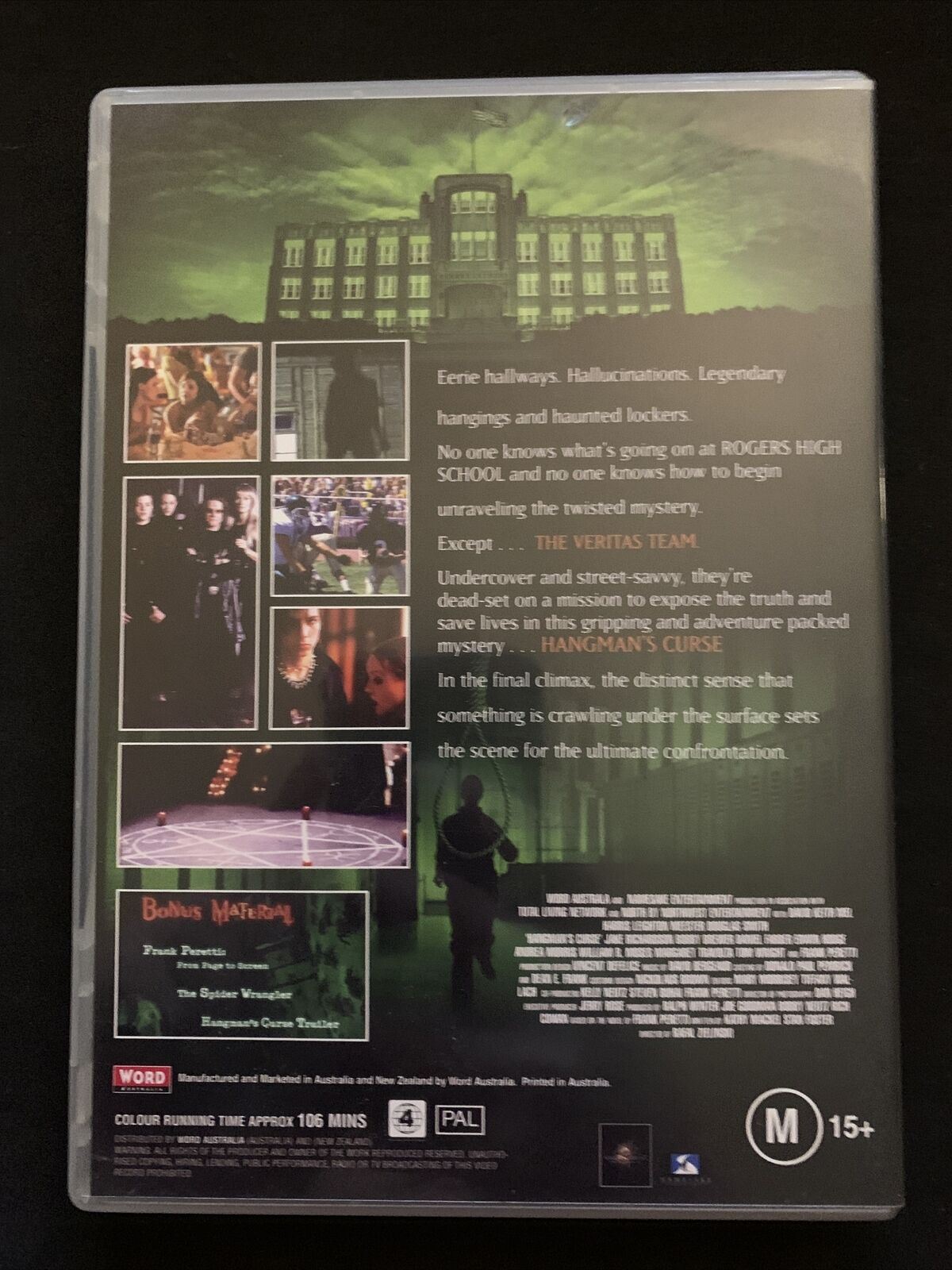 Hangman's Curse (DVD, 2003) David Keith, Mel Harris, Leighton Meester. Region 4