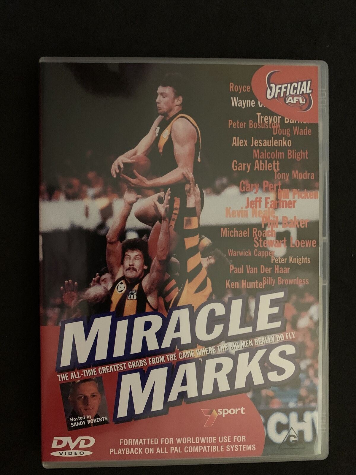 Miracle Marks Of The AFL / Golden Goals Of The AFL (DVD, 2003, 2-Disc Set)