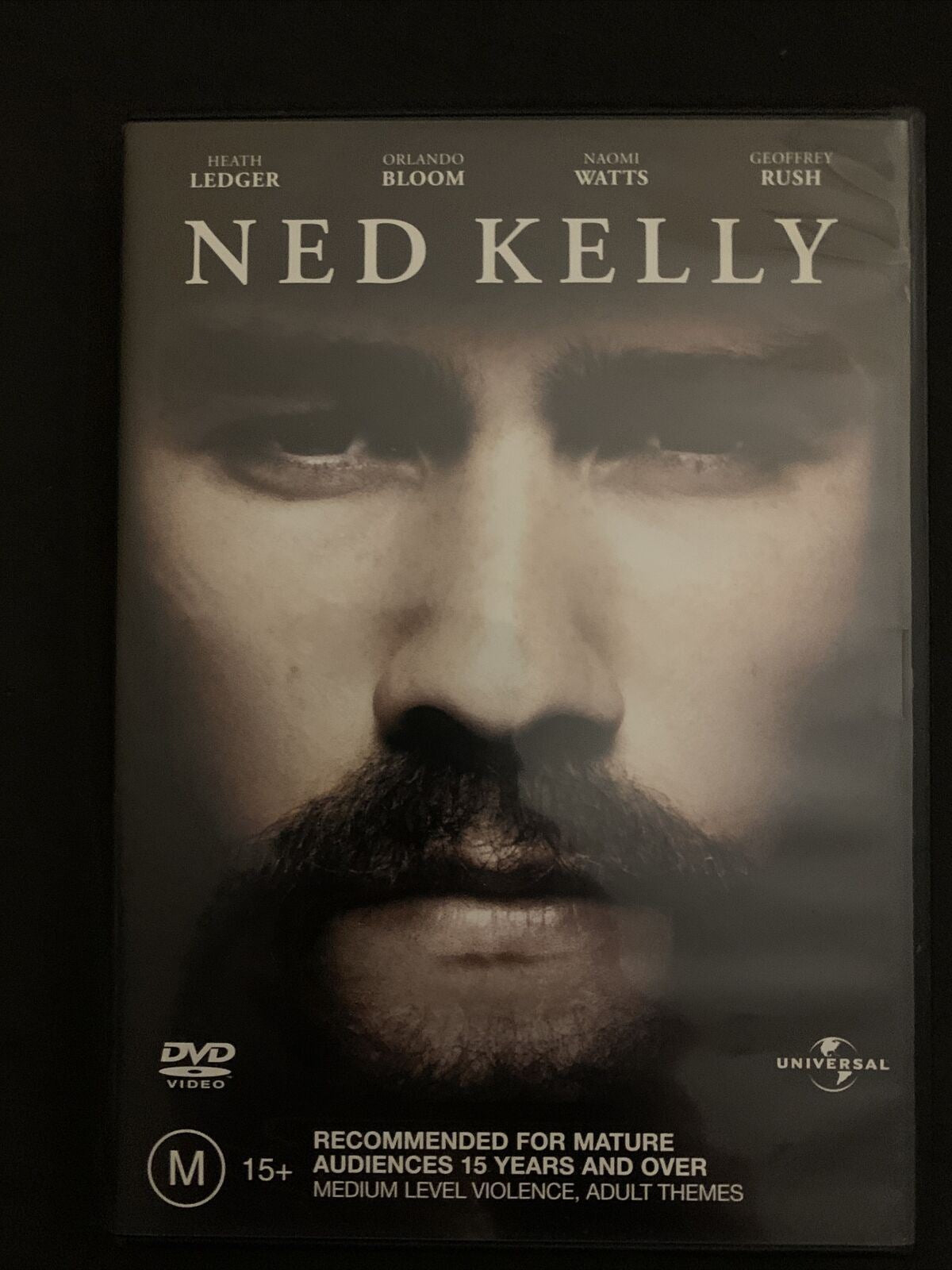 Ned Kelly (DVD, 2003) Heath Ledger, Orlando Bloom, Geoffrey Rush - Region 2 & 4