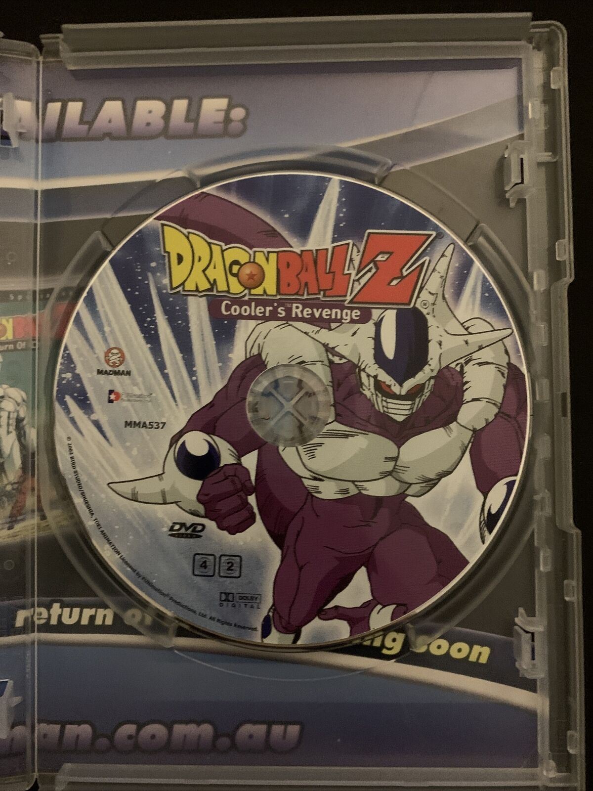 Dragon Ball Z - Cooler's Revenge : Movie 5 (DVD, 1991) Region 2,4