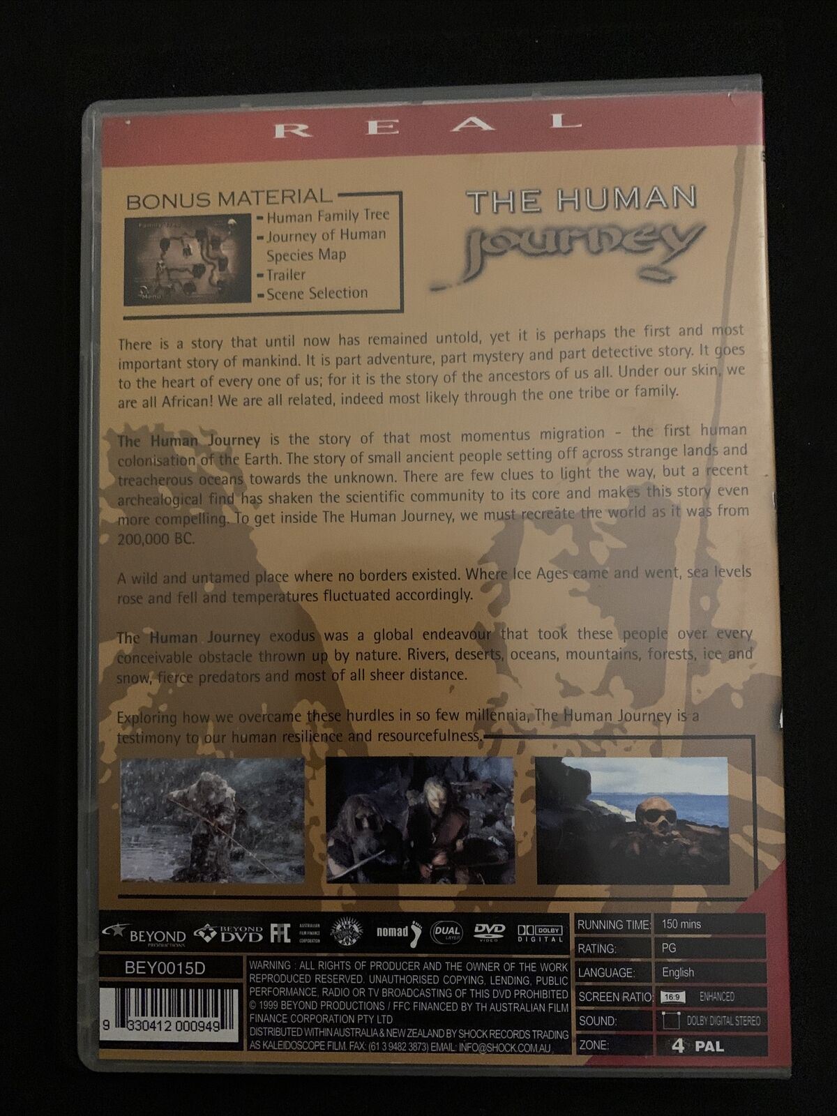The Human Journey - The Most Important Story of Our Species (DVD, 1999)