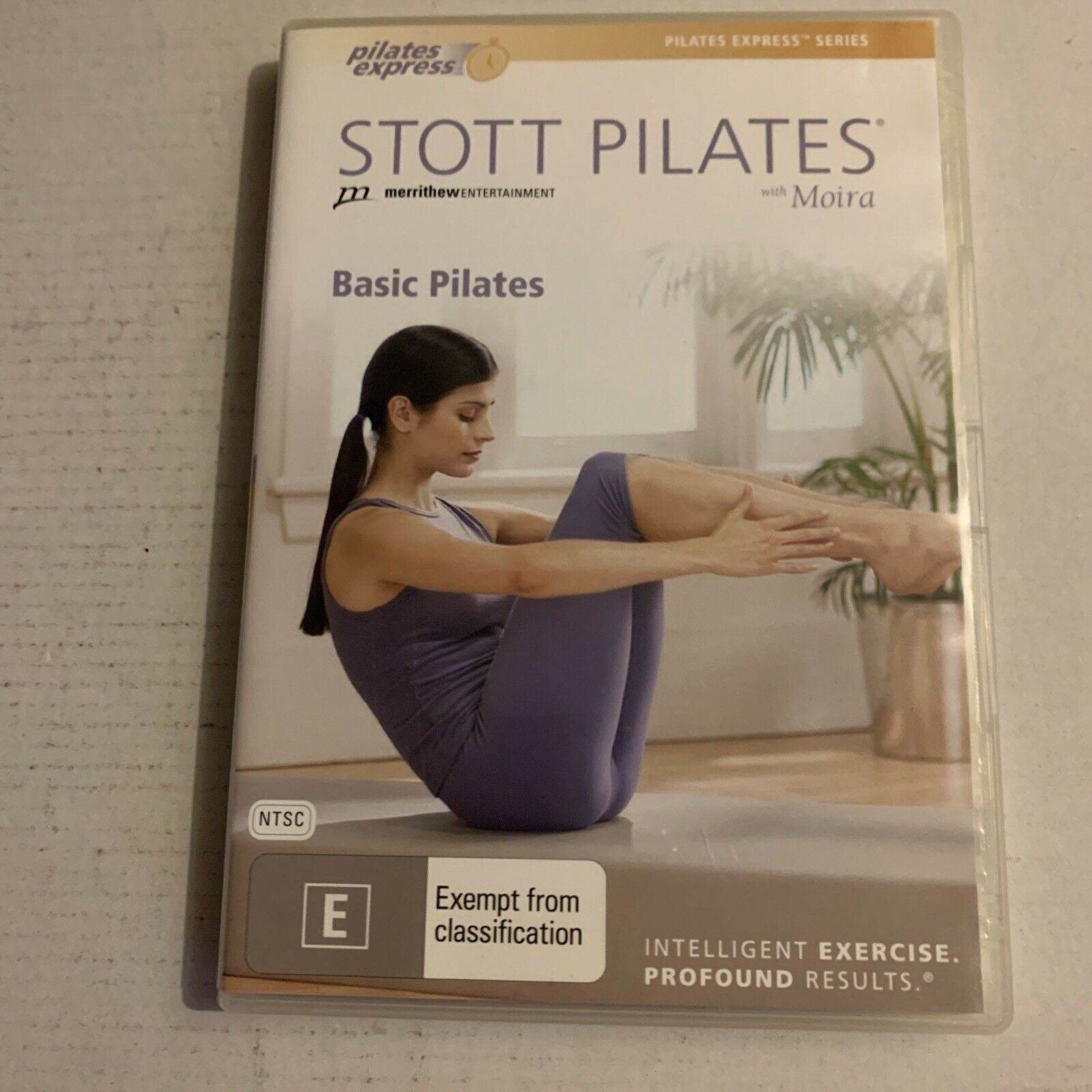 Stott Pilates - Basic Pilates With Moira (DVD, 2006) Moira Merrithew R –  Retro Unit