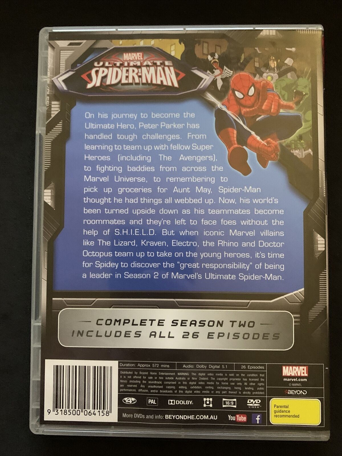 Ultimate Spider-Man : Season 2 (DVD) Region 4