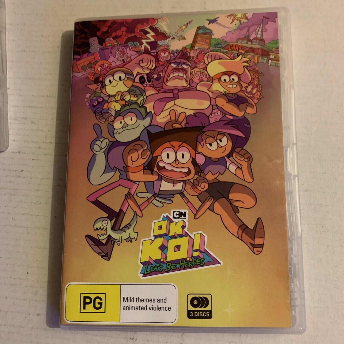 OK K.O.!: Let's Be Heroes - Season 1 (DVD, 2013) Region 4