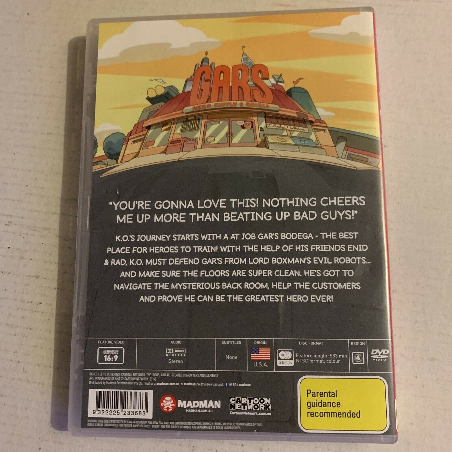 OK K.O.!: Let's Be Heroes - Season 1 (DVD, 2013) Region 4