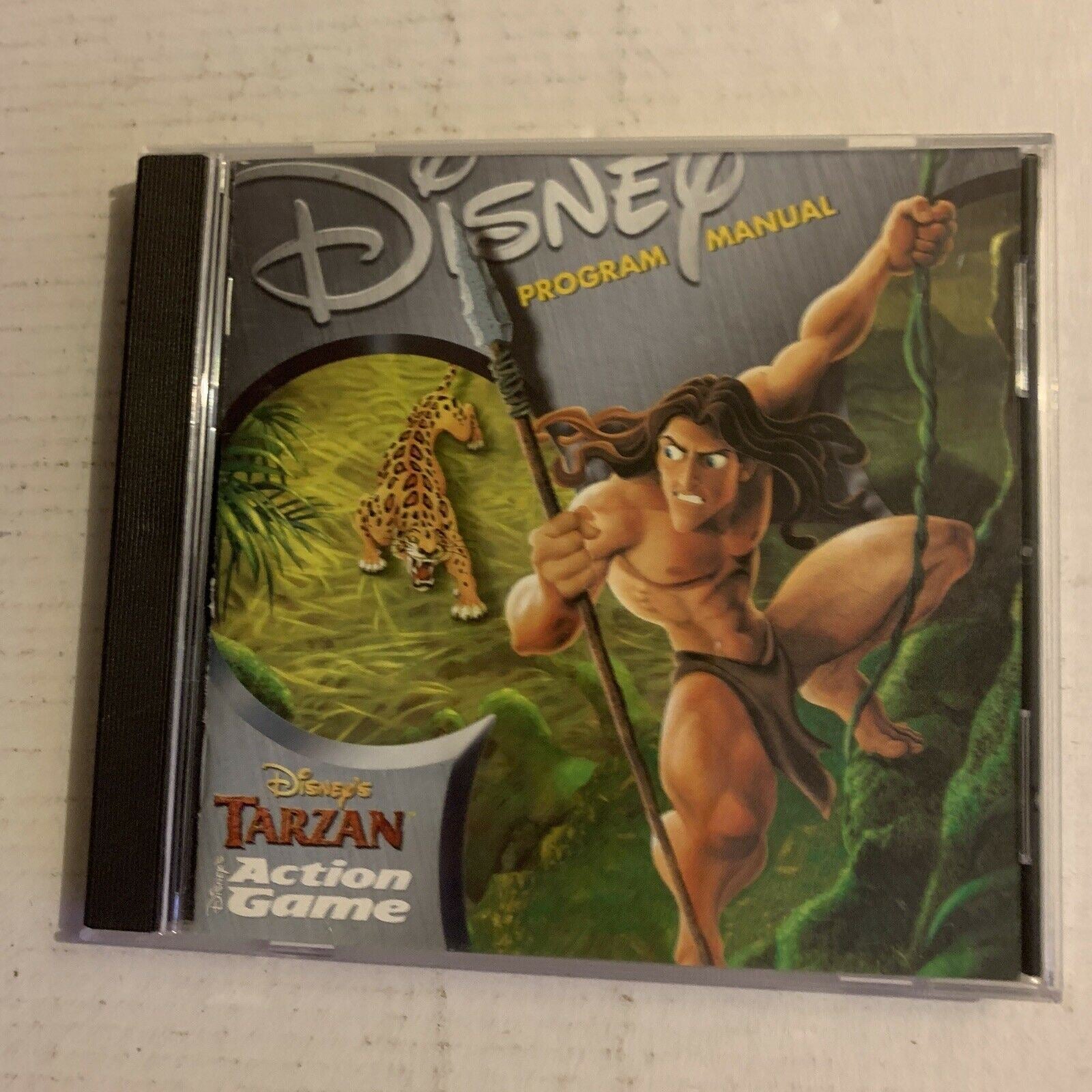 Disney s Tarzan Action Game PC CDROM 1999 Win 95 Retro Unit disney-s-tarzan-action-game-pc-cdrom-1999-win-95-retro-unit
