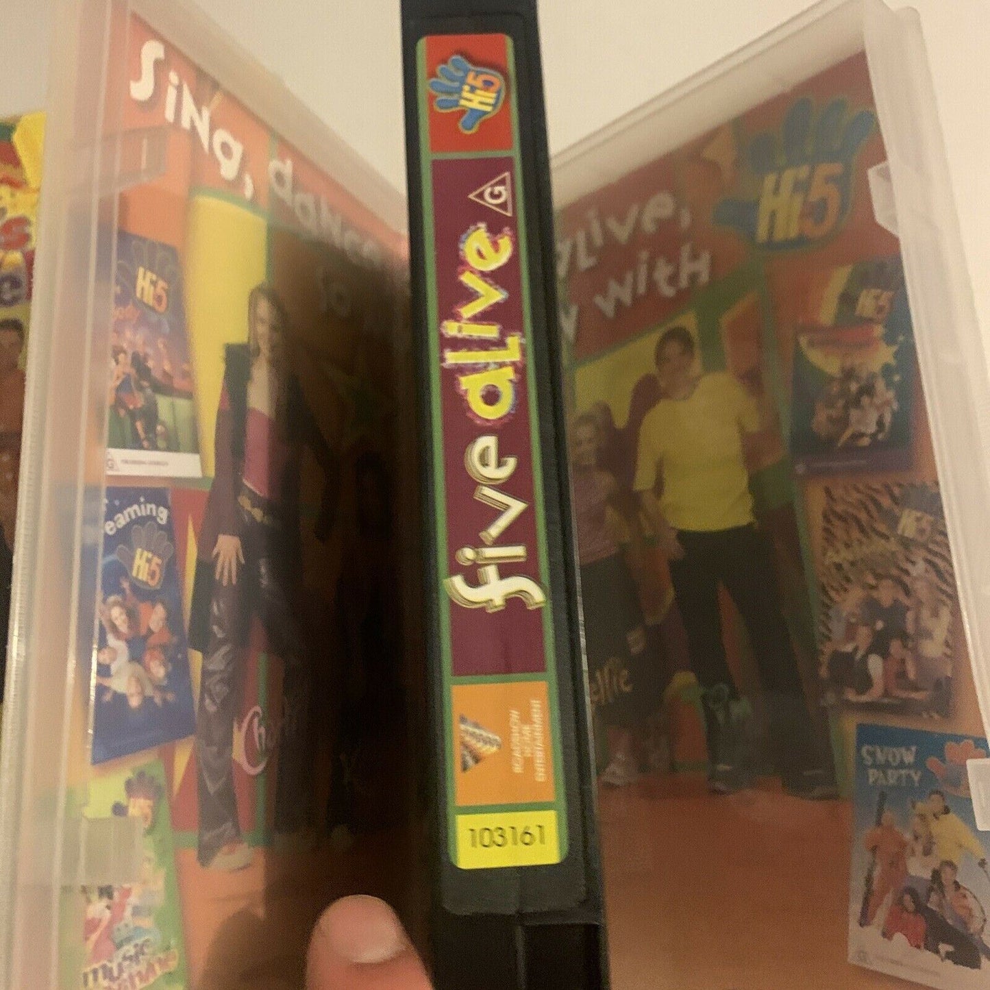 HI-5 - Let's Celebrate & Five Alive VHS PAL