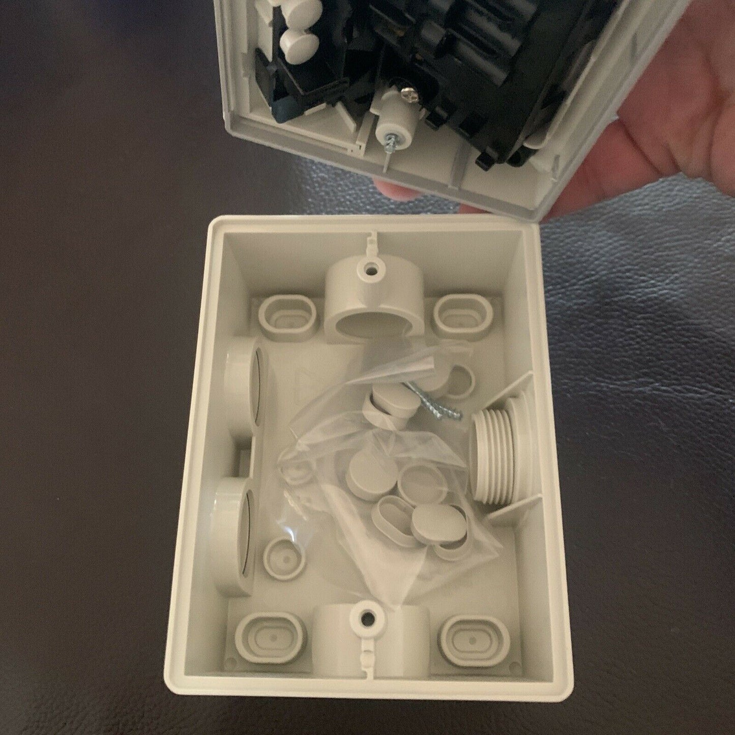 Clipsal CLIWSC227/2RG Double Weather Proof Power Socket - Grey