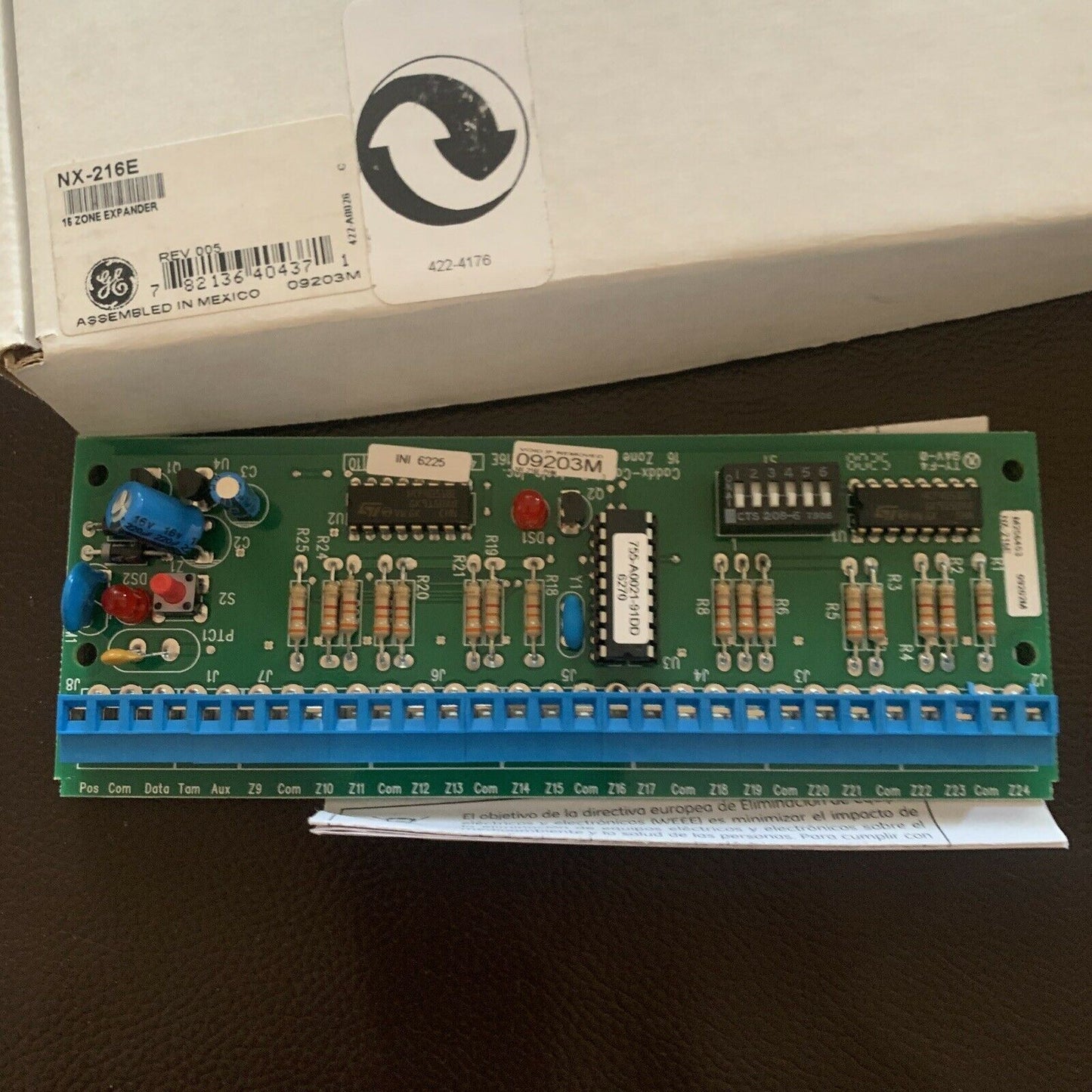 General Electric GE NetworX Series NX-216E Zone Expander Module