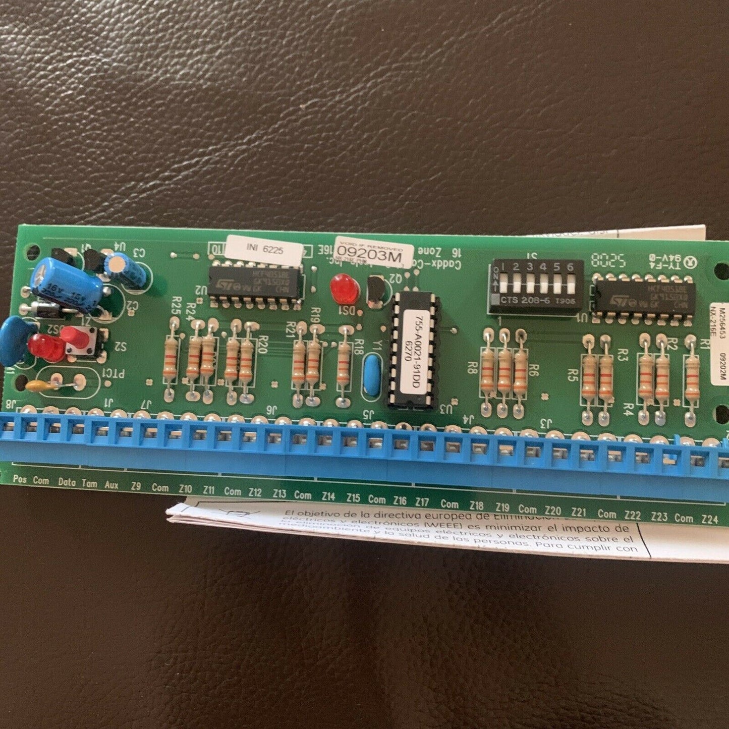General Electric GE NetworX Series NX-216E Zone Expander Module
