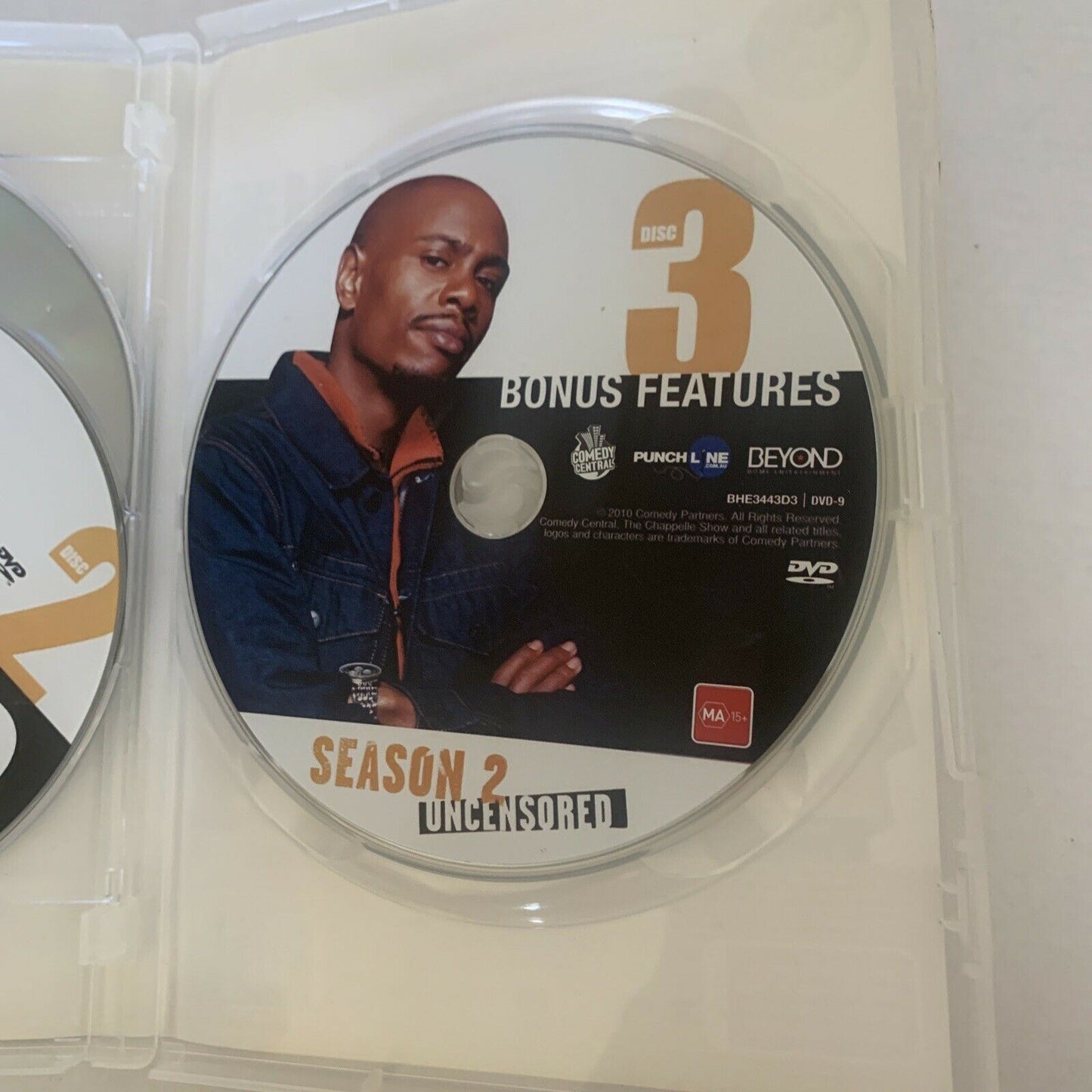Chappelle's Show : Season 2 Uncensored (DVD, 2010) Dave Chappelle. Region Free
