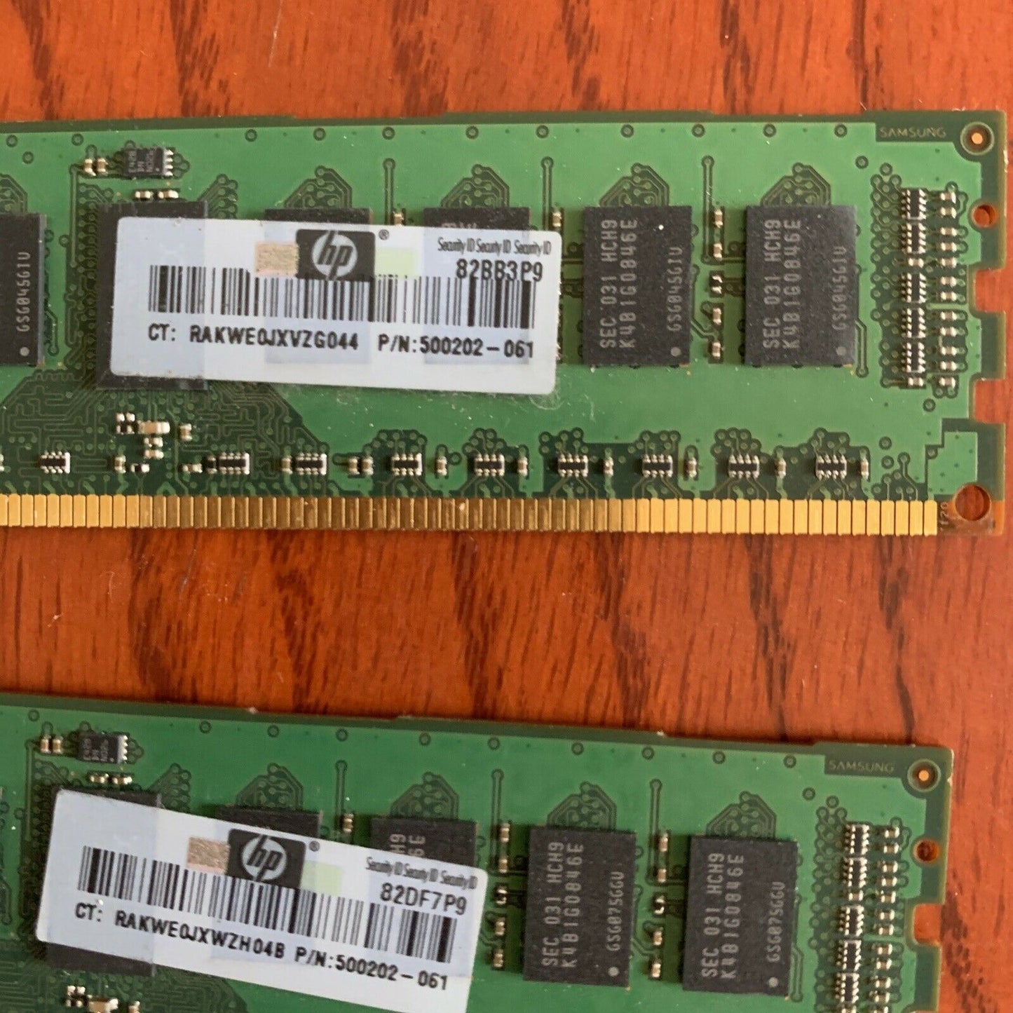 6x Samsung 2GB M393B5673EH1-CH9 PC3-10600R 1333MHz DDR3 ECC Server Memory DIMM