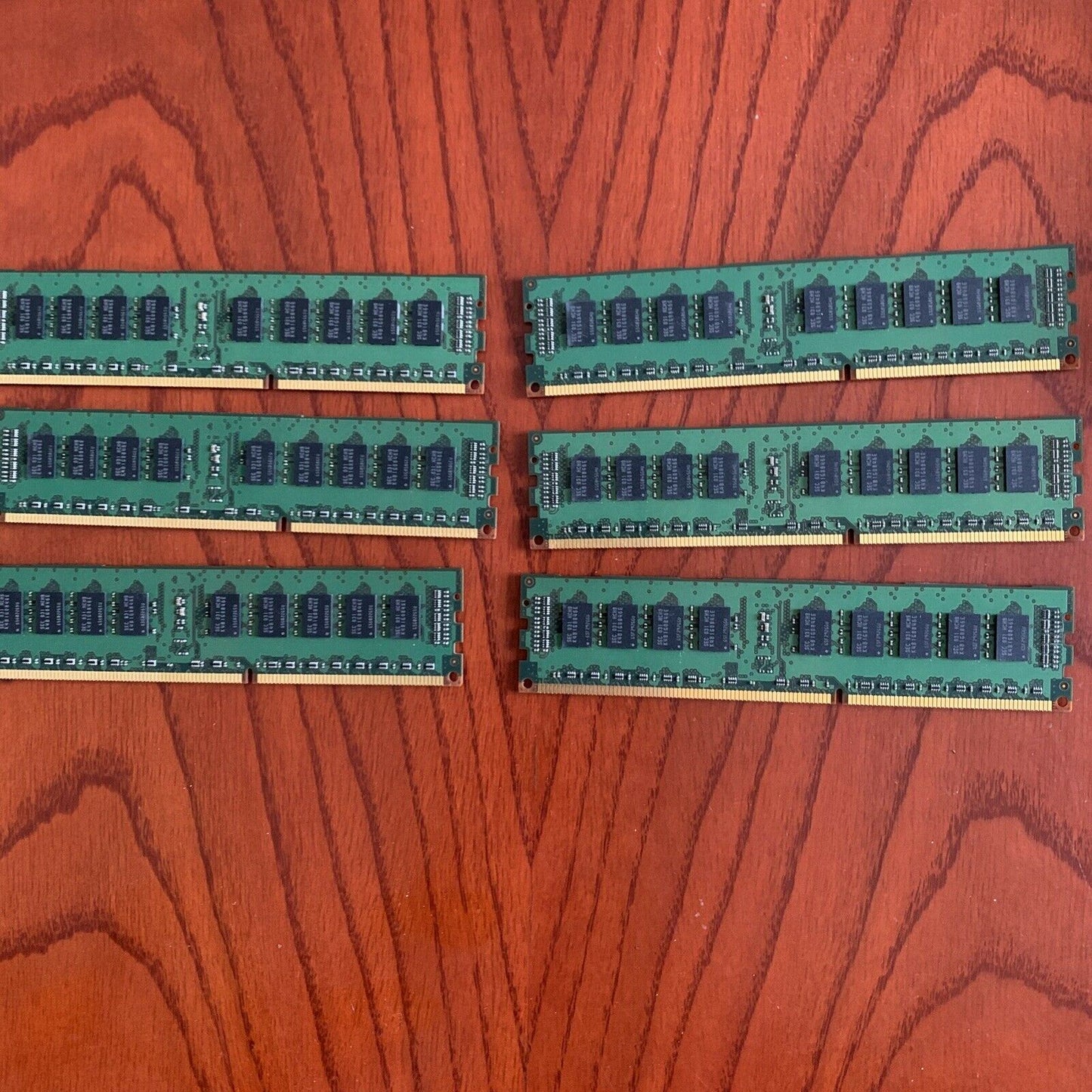 6x Samsung 2GB M393B5673EH1-CH9 PC3-10600R 1333MHz DDR3 ECC Server Memory DIMM