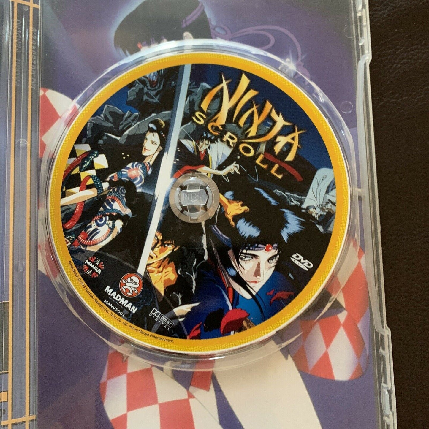 Ninja Scroll (DVD, 1993) Region 4.