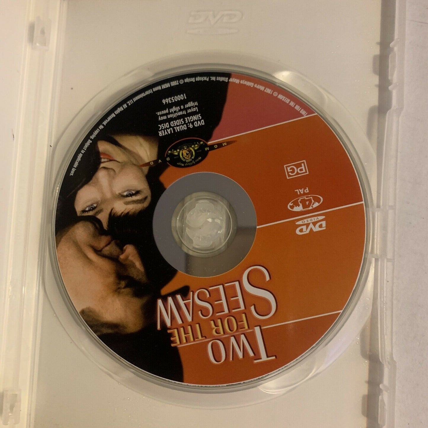 Two For The Seesaw (DVD, 1962) Shirley MacLaine, Robert Mitchum. Region 4