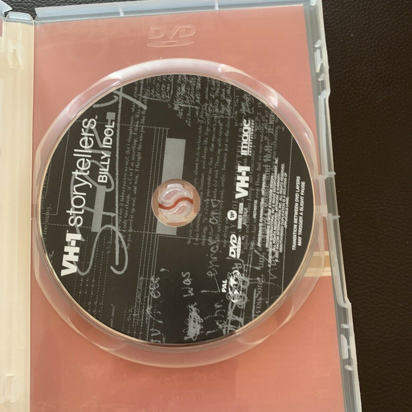 Billy Idol - Storytellers - VH1 Series (DVD, 2001) Region 4,2,3,5,6