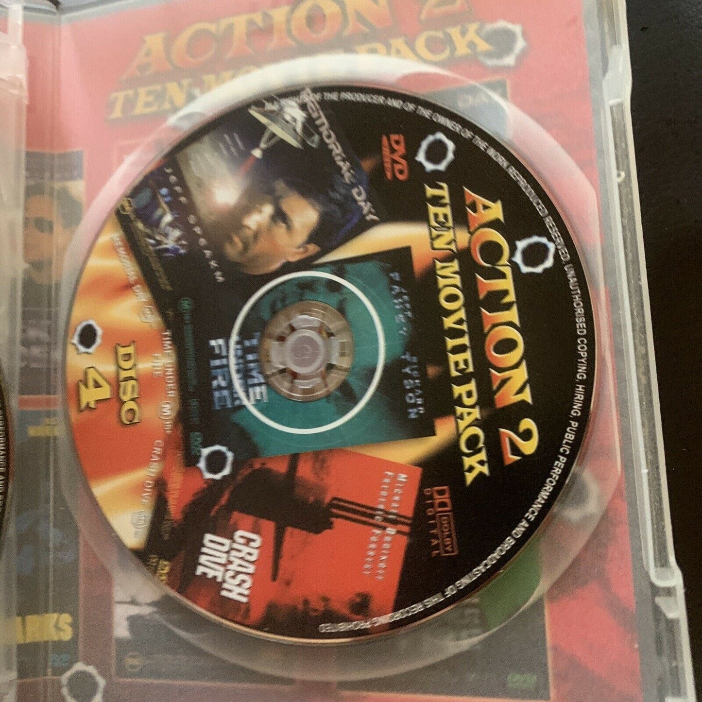 Action 2 - Ten Movie Pack (DVD, 4 disc set)