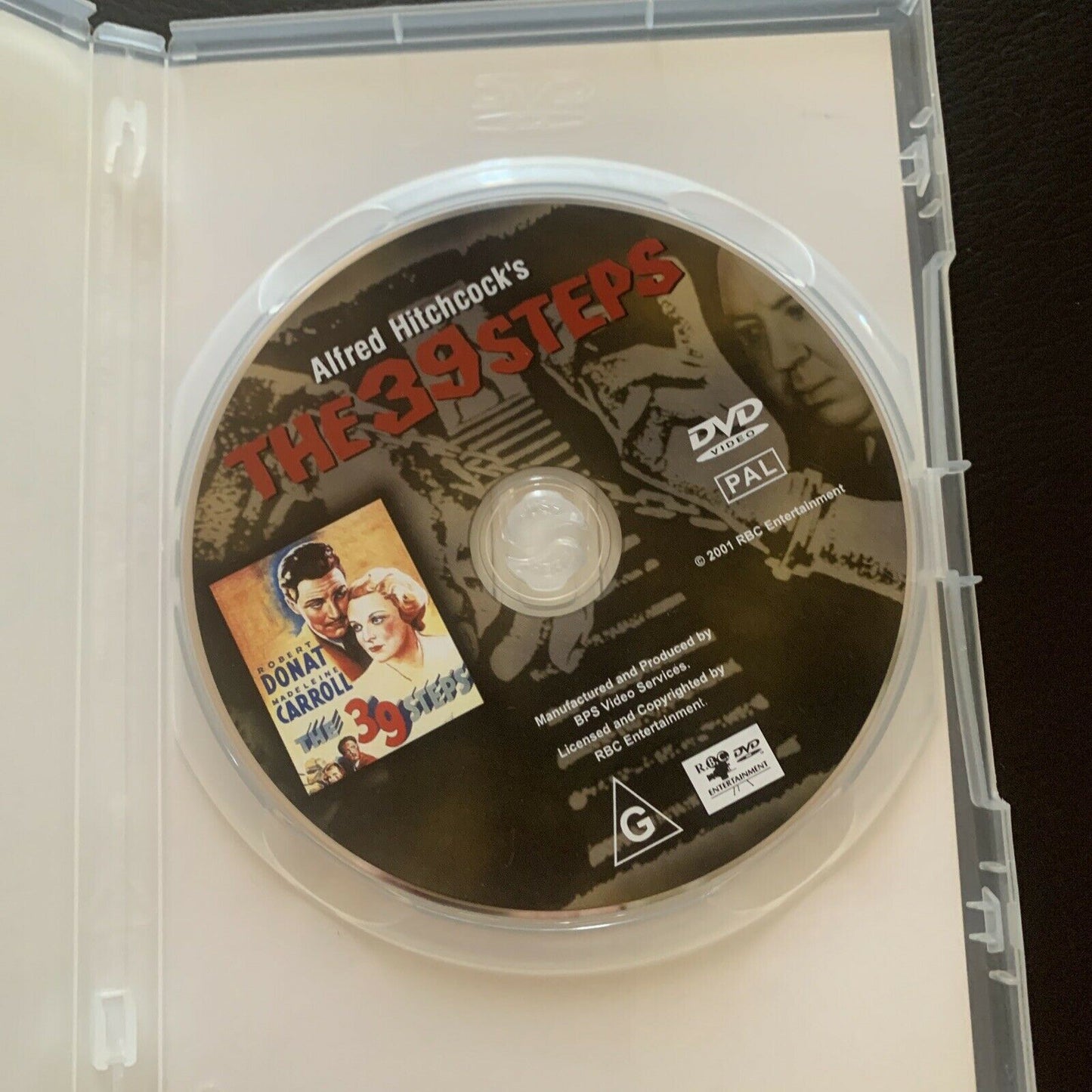 The 39 Steps (DVD, 1938) Alfred Hitchcock, Robert Donat, Madeleine Carroll