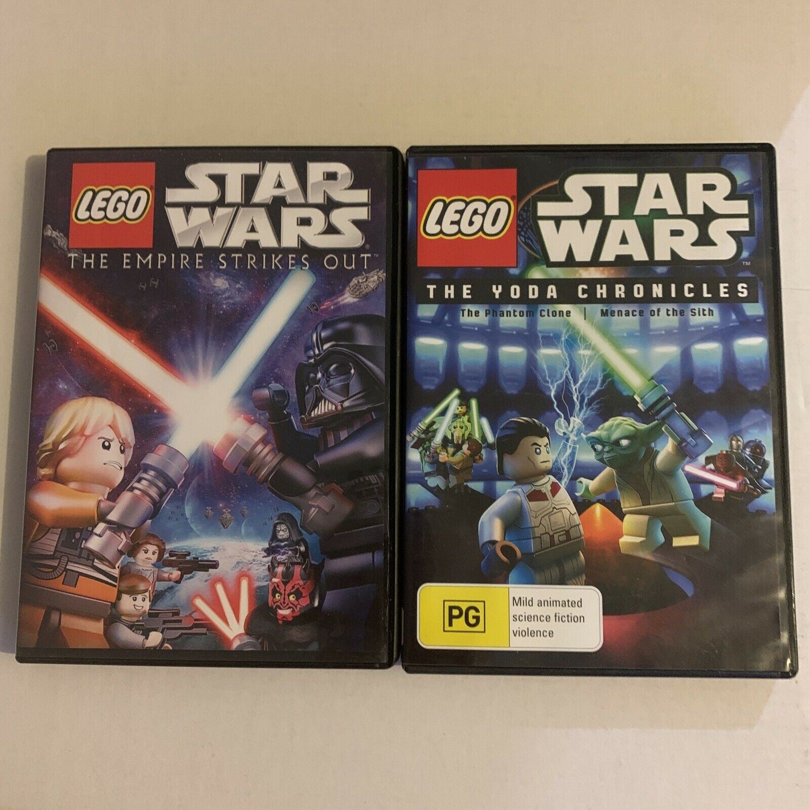 Lego star wars the online empire strikes out dvd