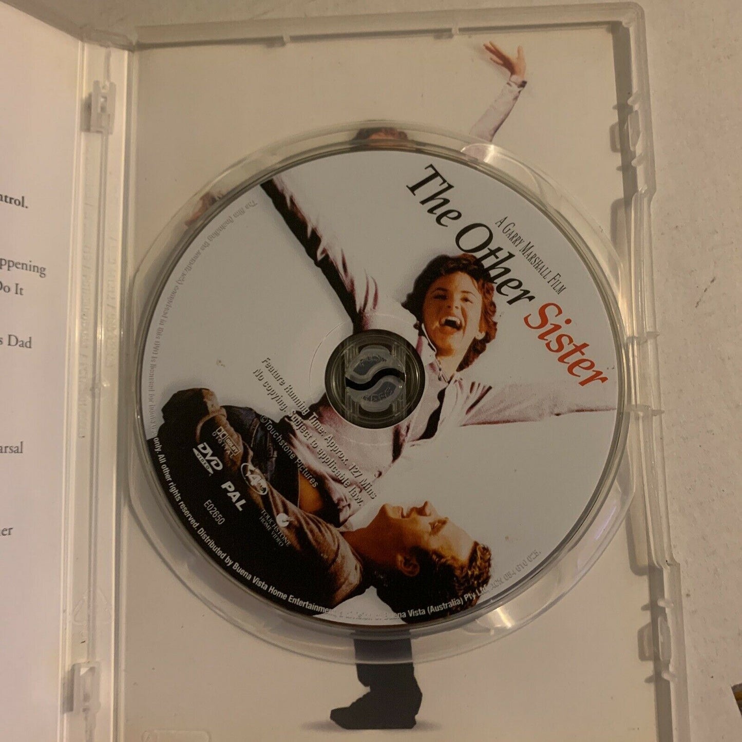 The Other Sister (DVD, 1999) Juliette Lewis, Diane Keaton. Region 4