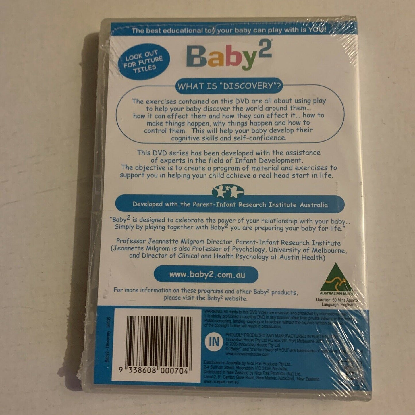 *New Sealed* Baby 2 - Discovery - 0-24 Months - Infant Development DVD