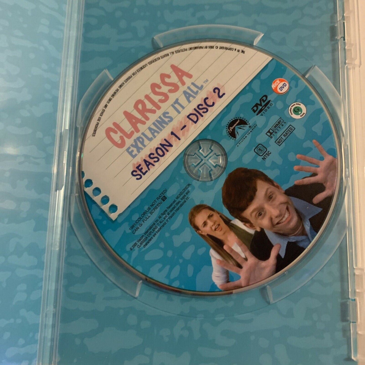 Clarissa Explains It All - Season 1 (DVD, 1991) Melissa Joan Hart Region 1