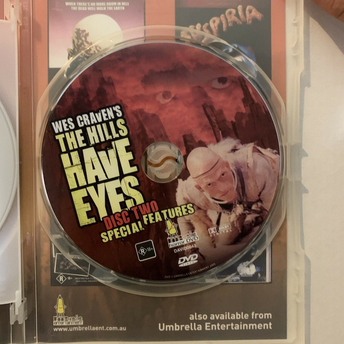 Wes Craven's The Hills Have Eyes (DVD, 1977) Suze Lanier-Bramlett Region All