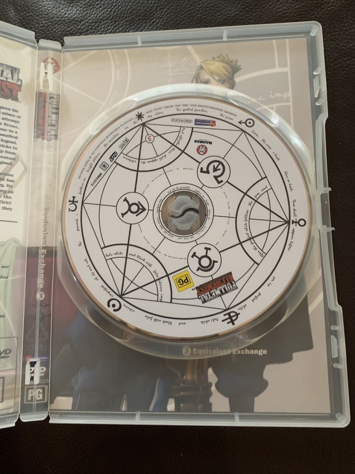Full Metal Alchemist : Vol 1, 2, 3 (DVD, 2005) Region 4