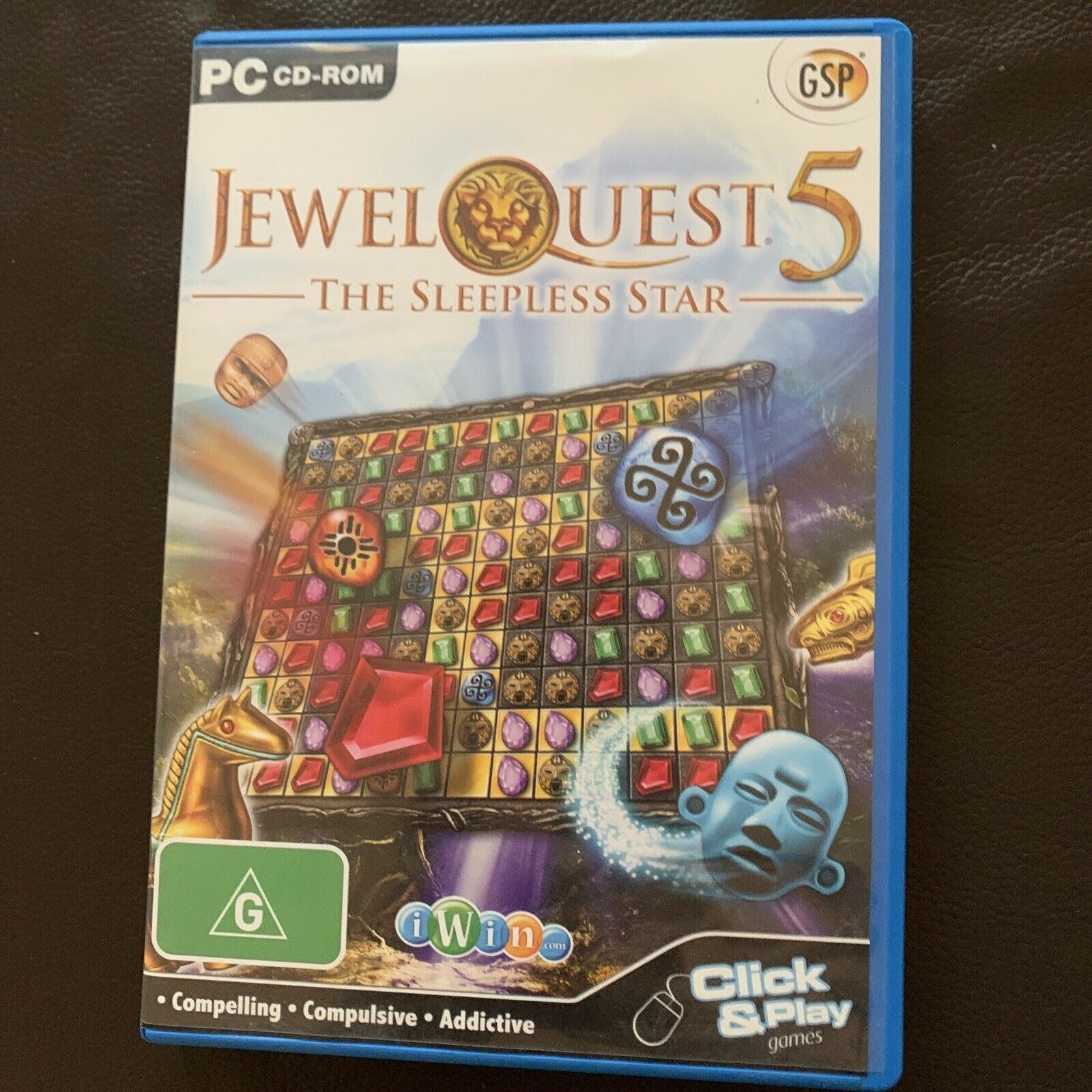 Jewel Quest 5 The Sleepless Star - PC Windows CD-ROM GSP Puzzle Game –  Retro Unit