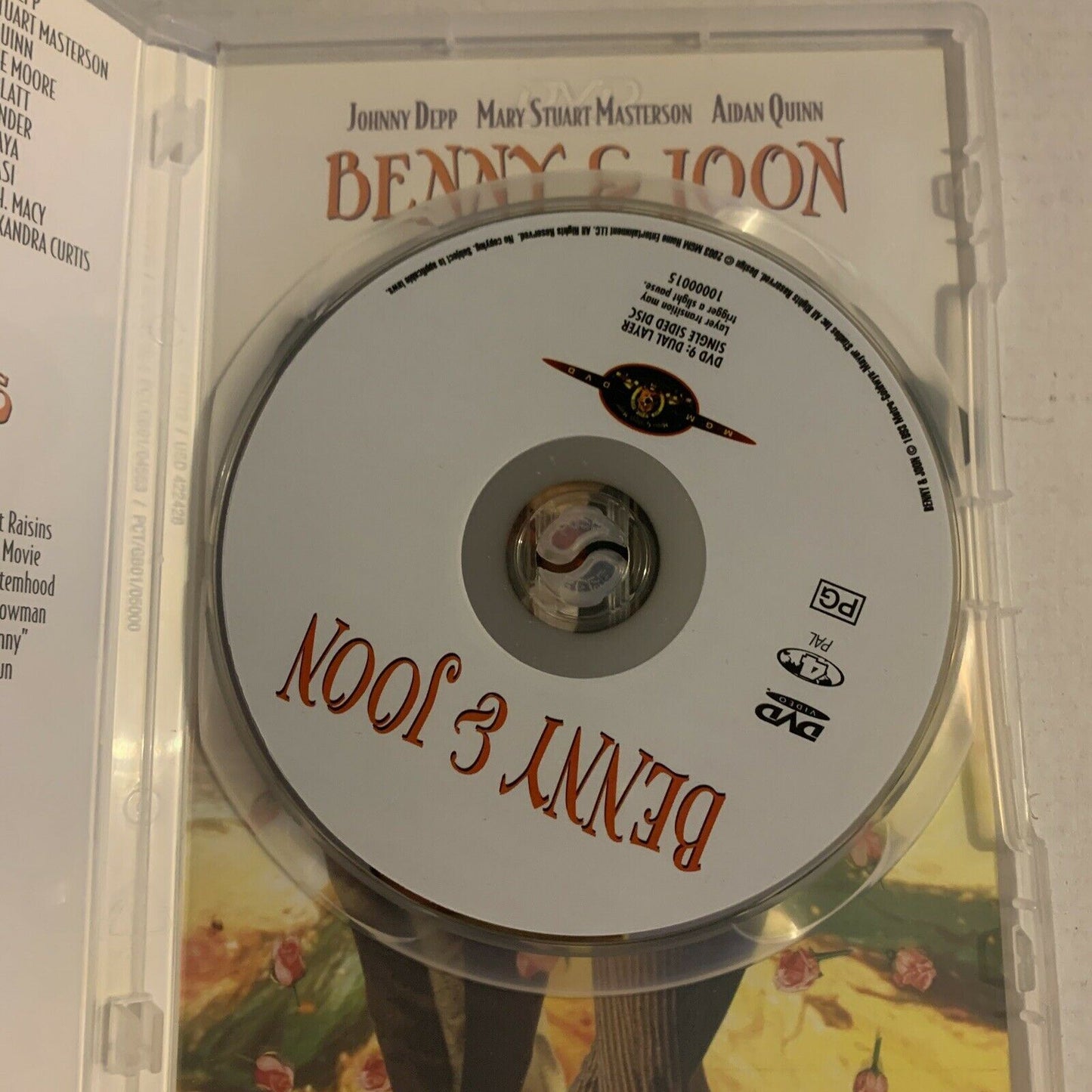 Benny And Joon (DVD, 1993) Johnny Depp. Region 4