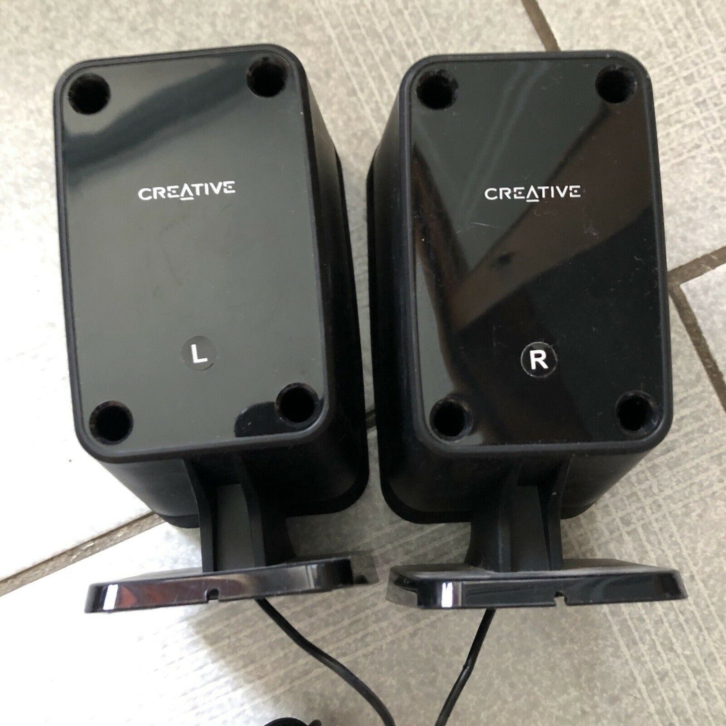 Creative Stereo Speakers 3.5 inch (working but low volume)