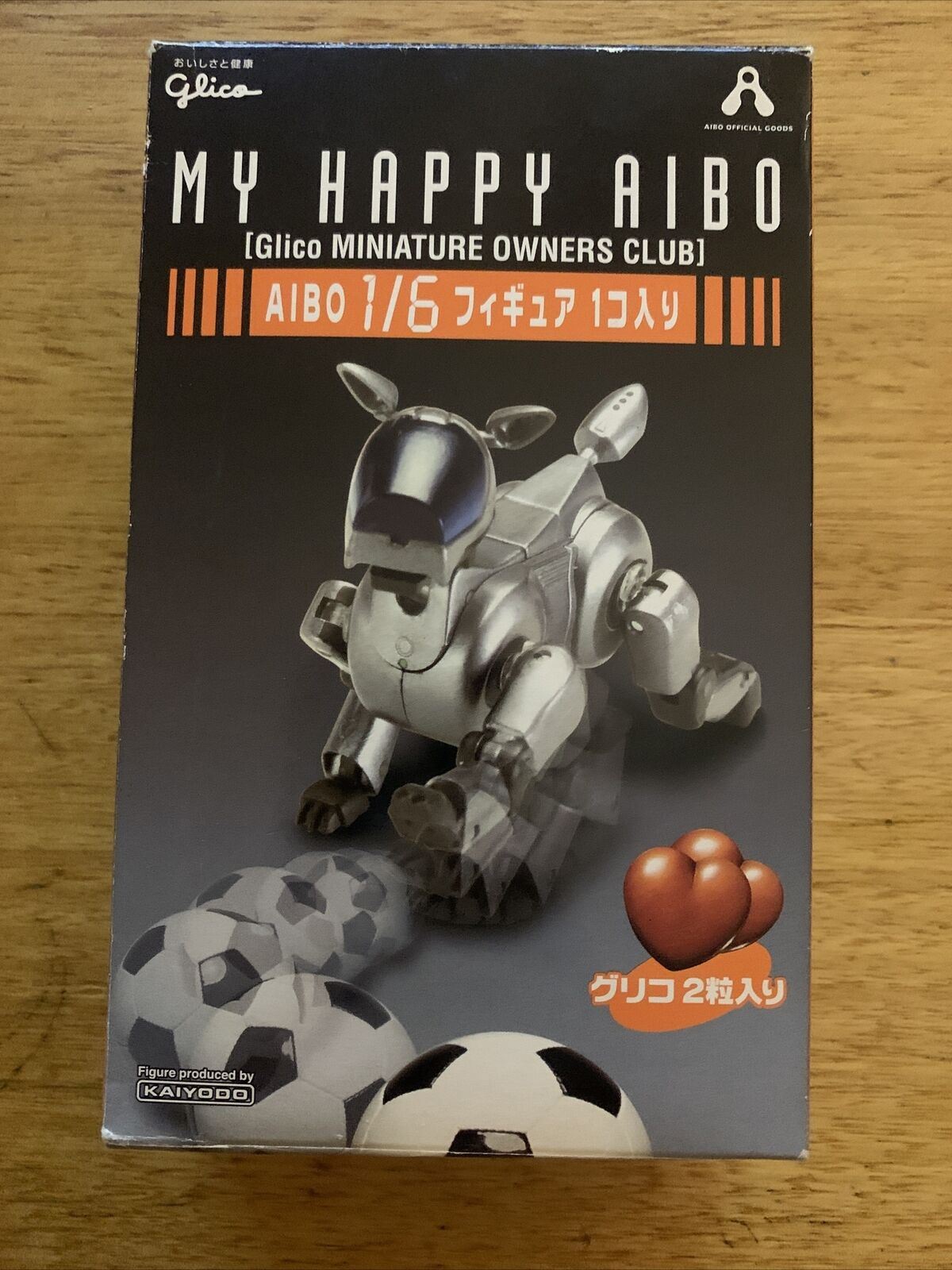 MY HAPPY AIBO ERS-311B 1/6 Miniature Figure Kaiyodo Glico JAPAN SONY