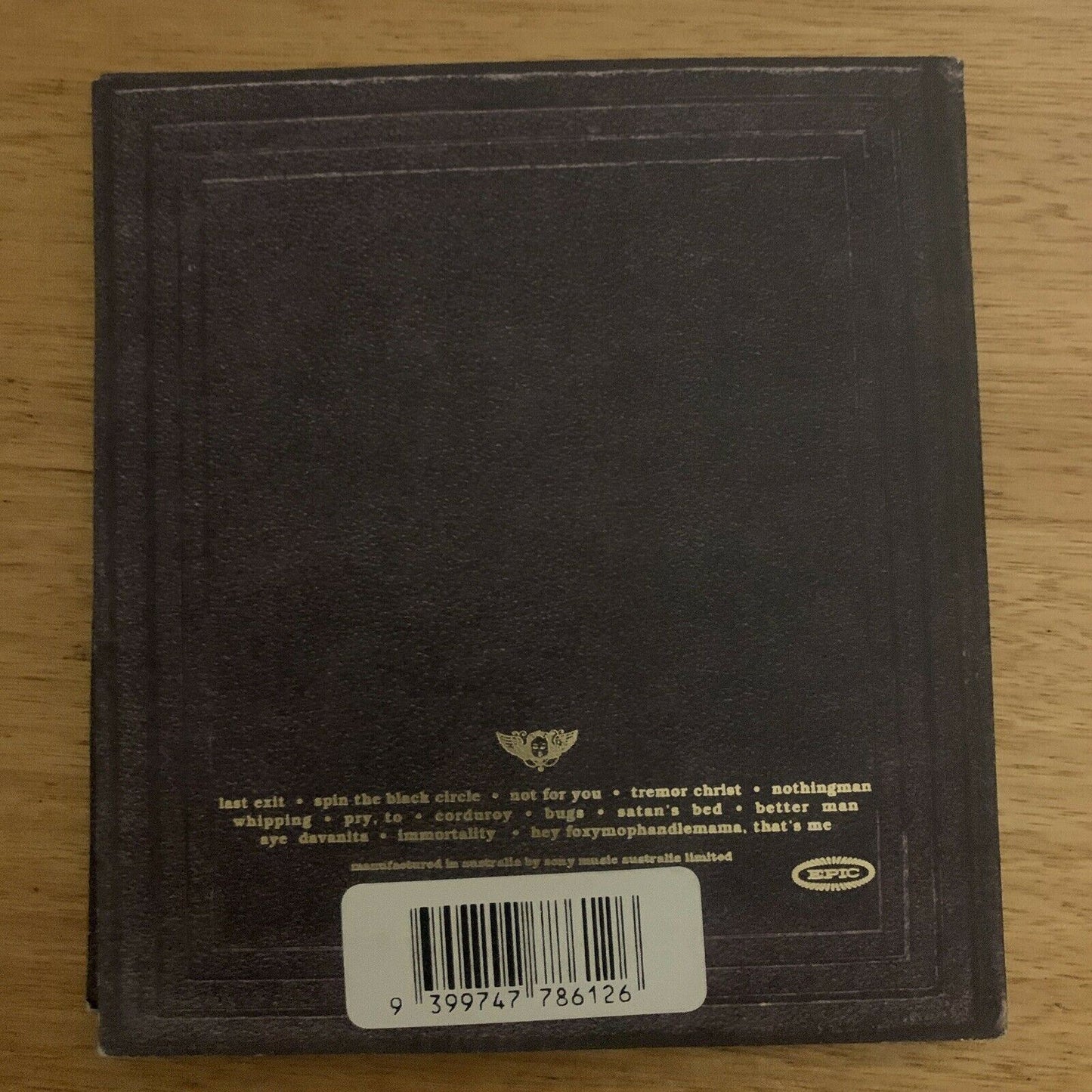 PEARL JAM - VITALOGY - DIGIPAK CD