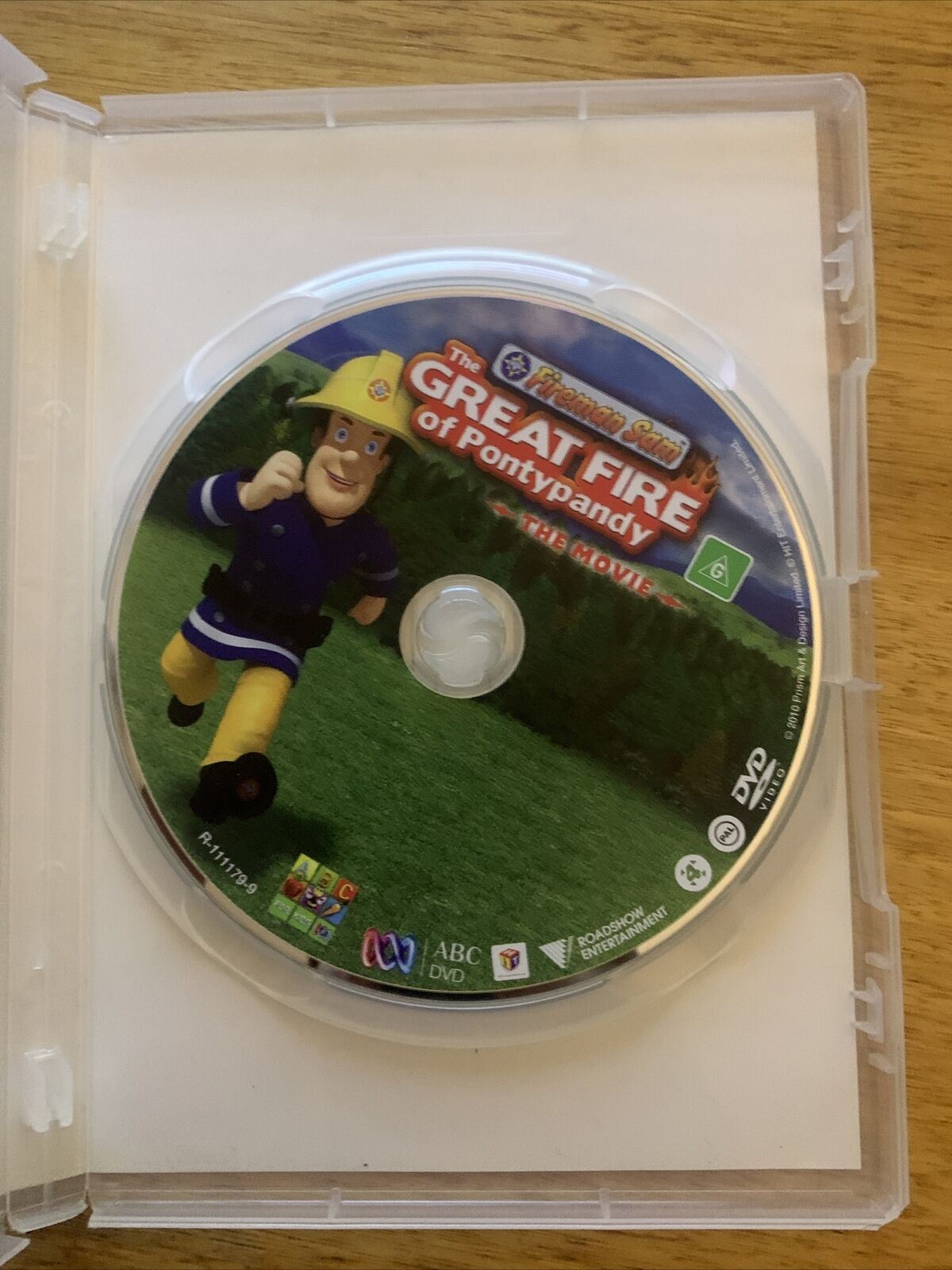 Fireman Sam - The Great Fire Of Pontypandy : The Movie (DVD, 2009) Region 4