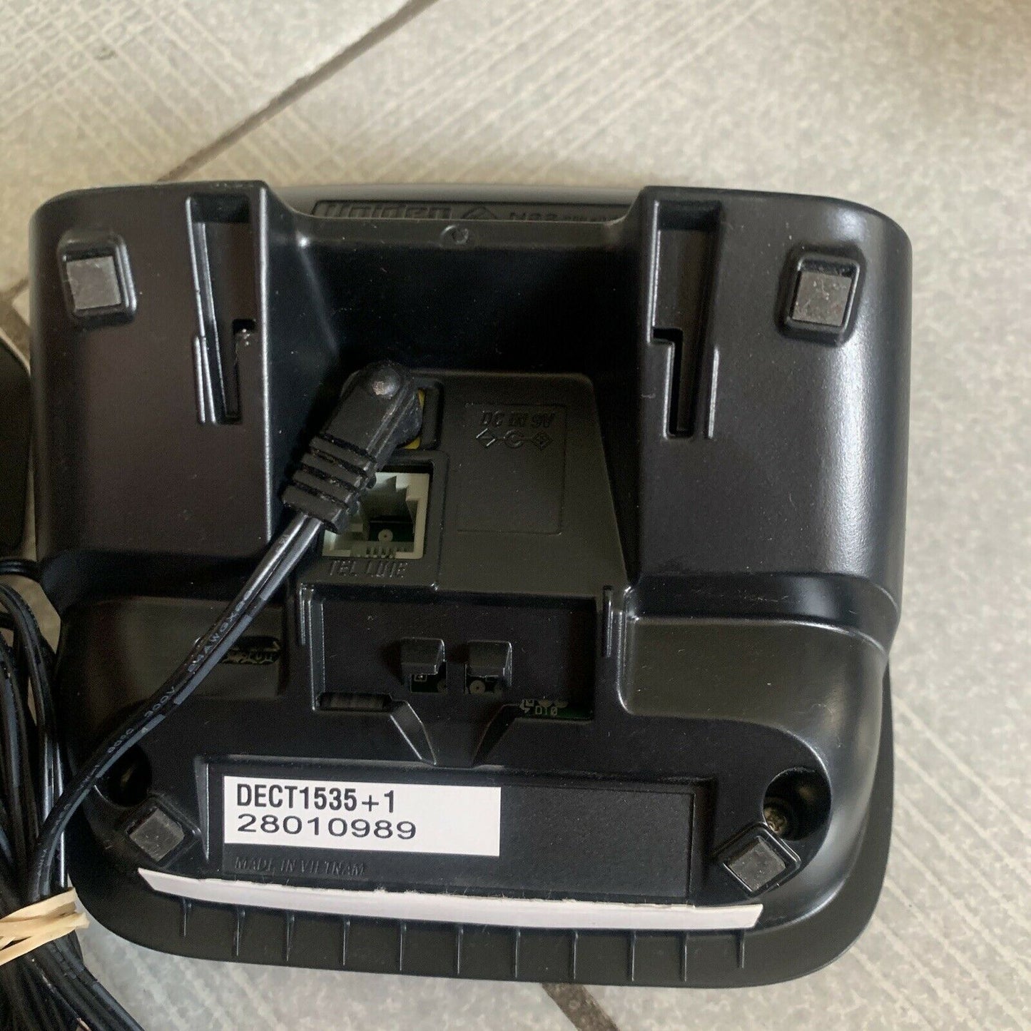 Uniden DECT 1535+1 Base Charger & AC Adapter AAD-041S(R) 9v 350mA